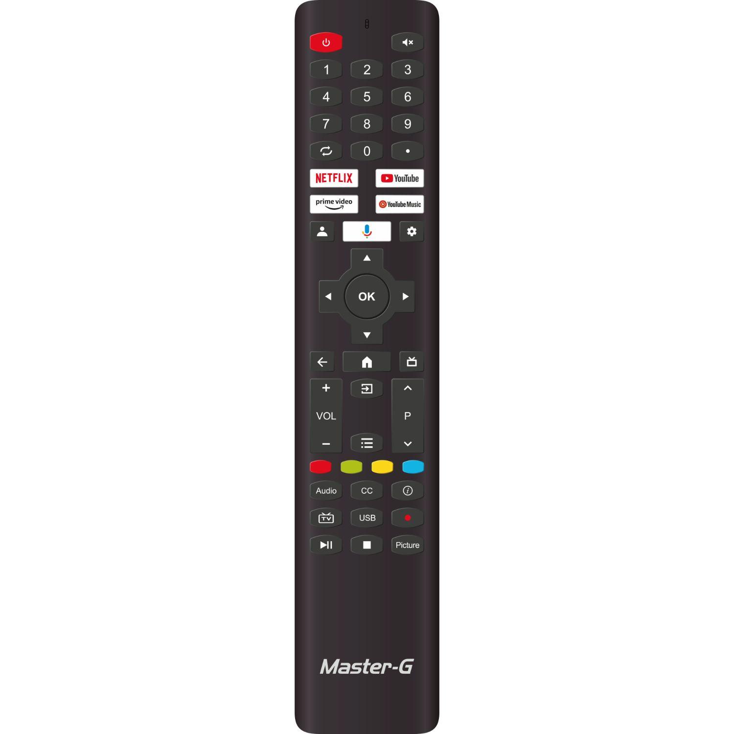 Smart TV QLED 65" Google TV 4K Bluetooth MGGK65UFQ-8