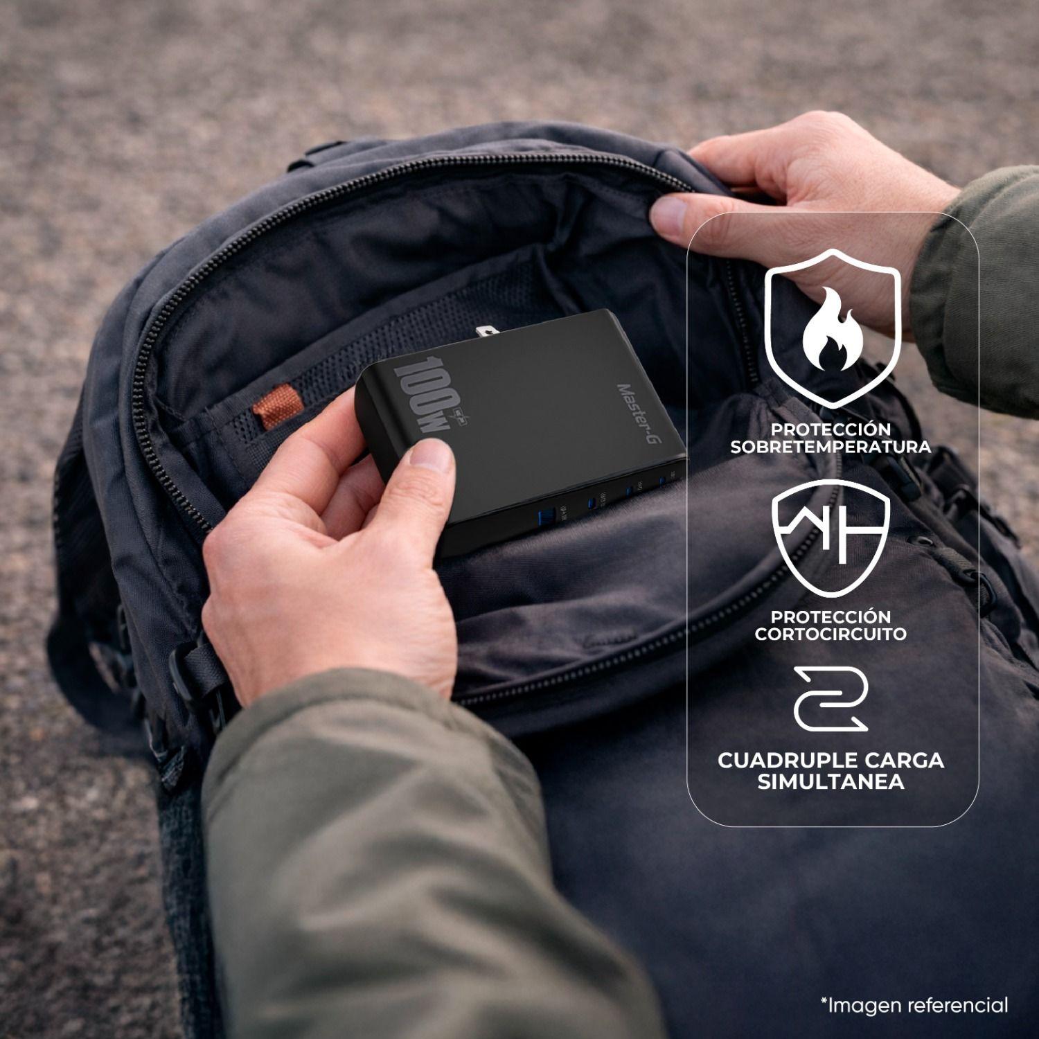 Cargador Portátil Universal 100w + Cable USB-C Master-G-3