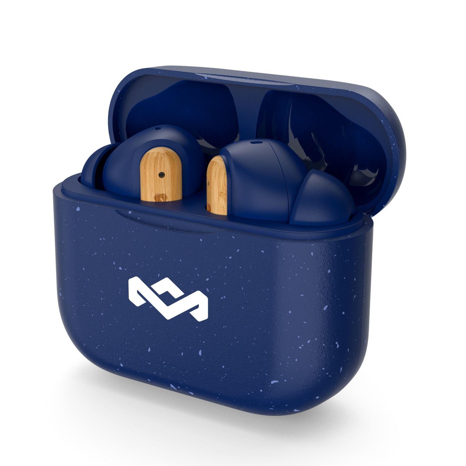 Audífonos Bluetooth True Wireless Little Bird Blue Marley-1