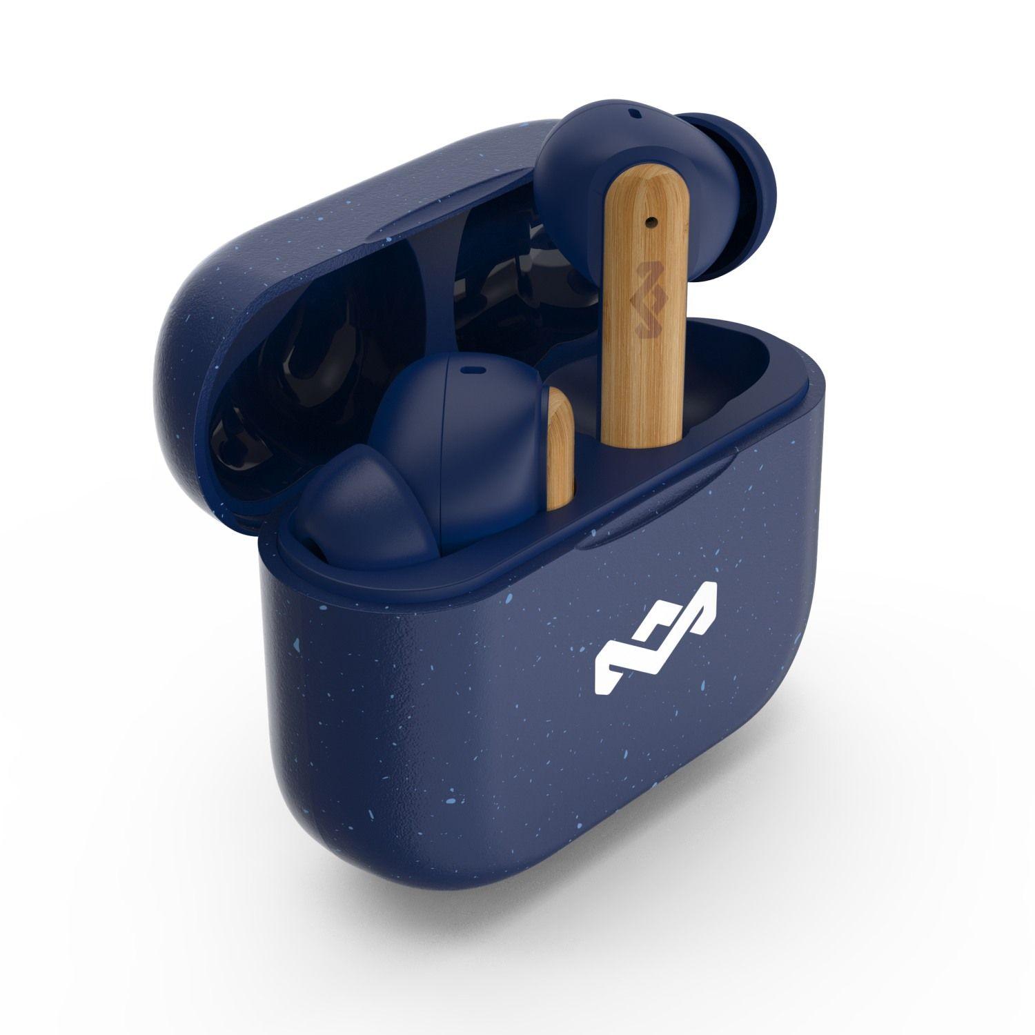 Audífonos Bluetooth True Wireless Little Bird Blue Marley-2