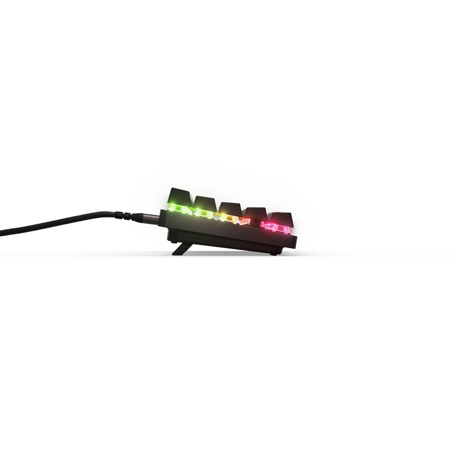 Teclado Gamer Apex Pro Mini Wireless 60% RGB PBT-7