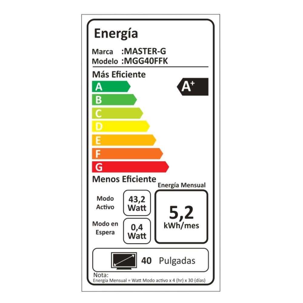 Smart TV Led 40" Google TV Full HD Bluetooth MGG40FFK-4