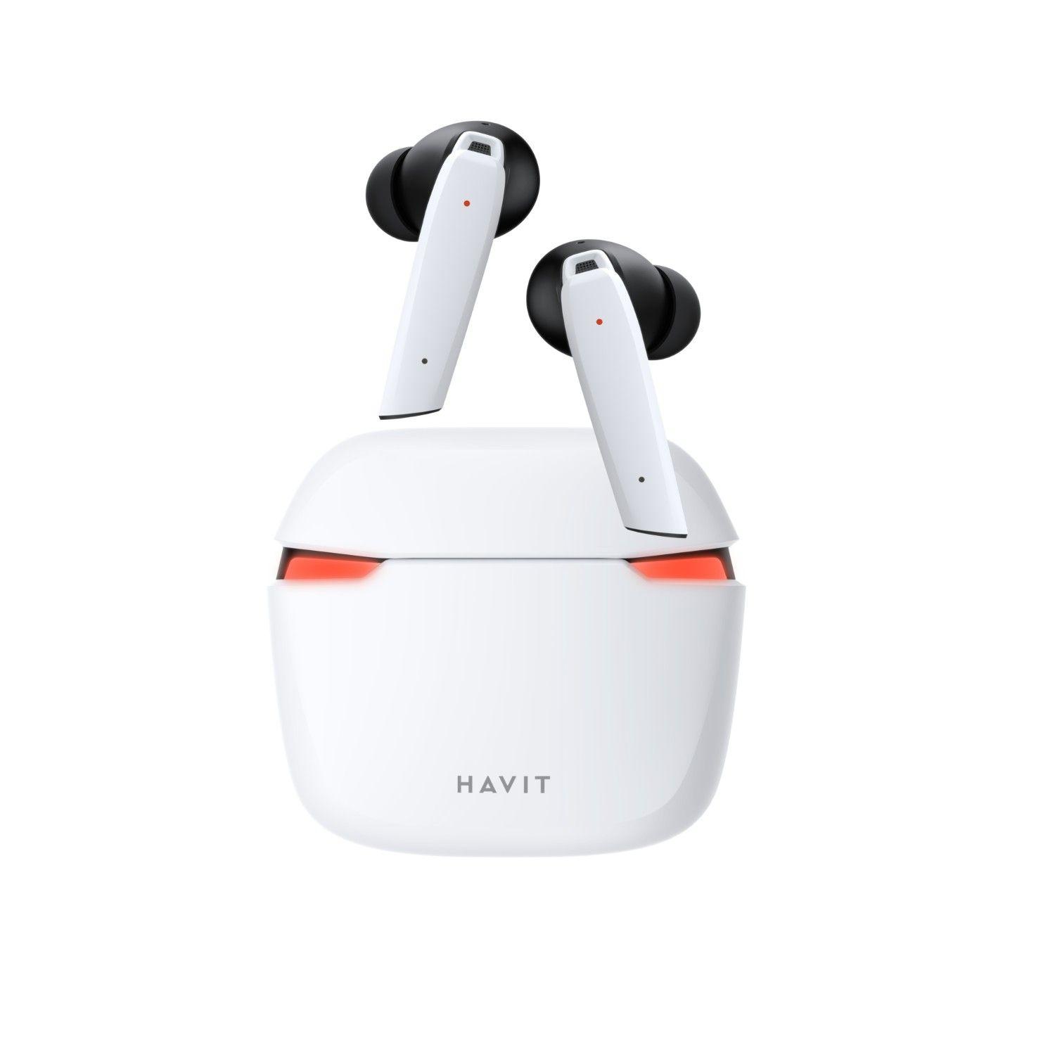 Audífonos Gamer Bluetooth Earbuds Pro White TW929PROW Havit-0