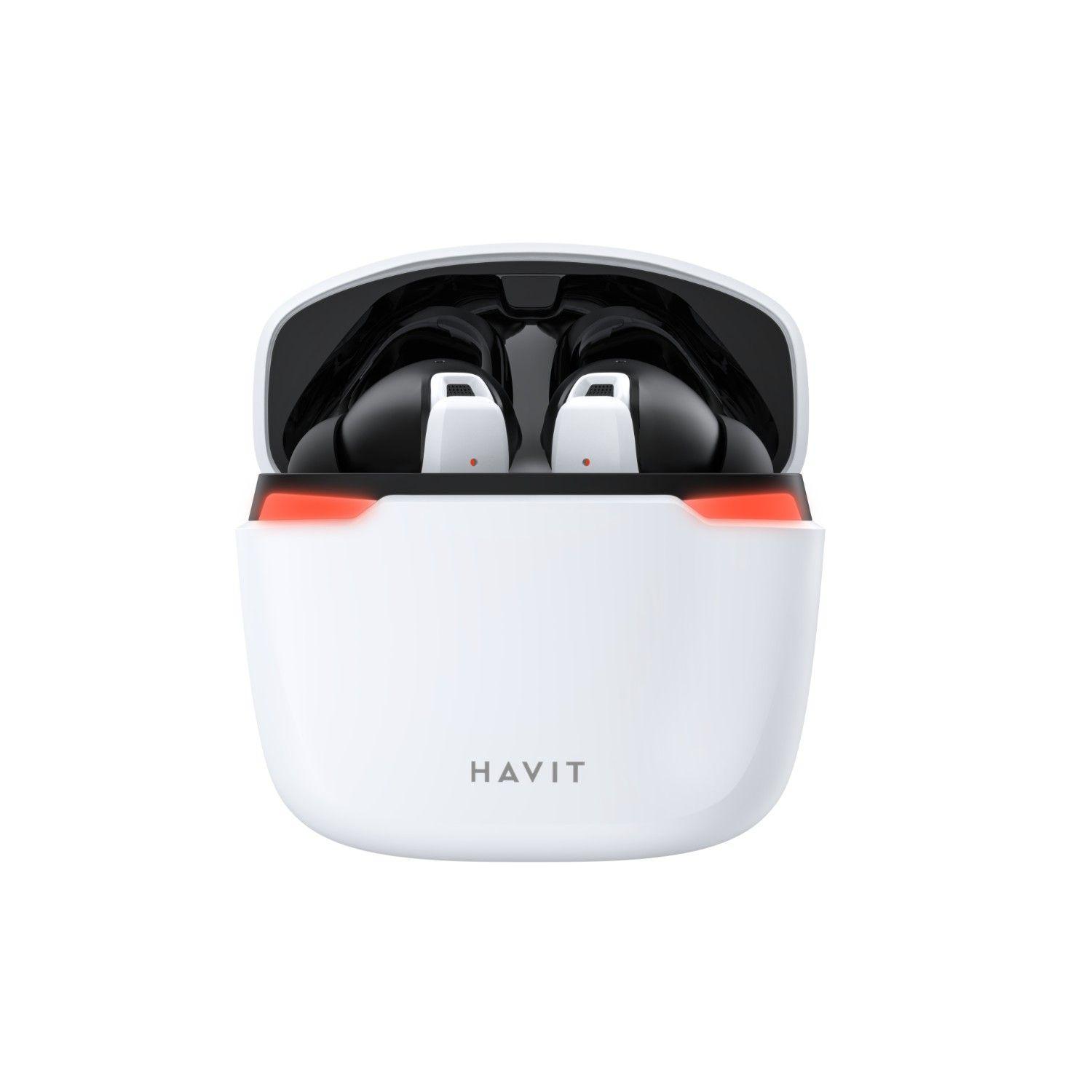 Audífonos Gamer Bluetooth Earbuds Pro White TW929PROW Havit-1