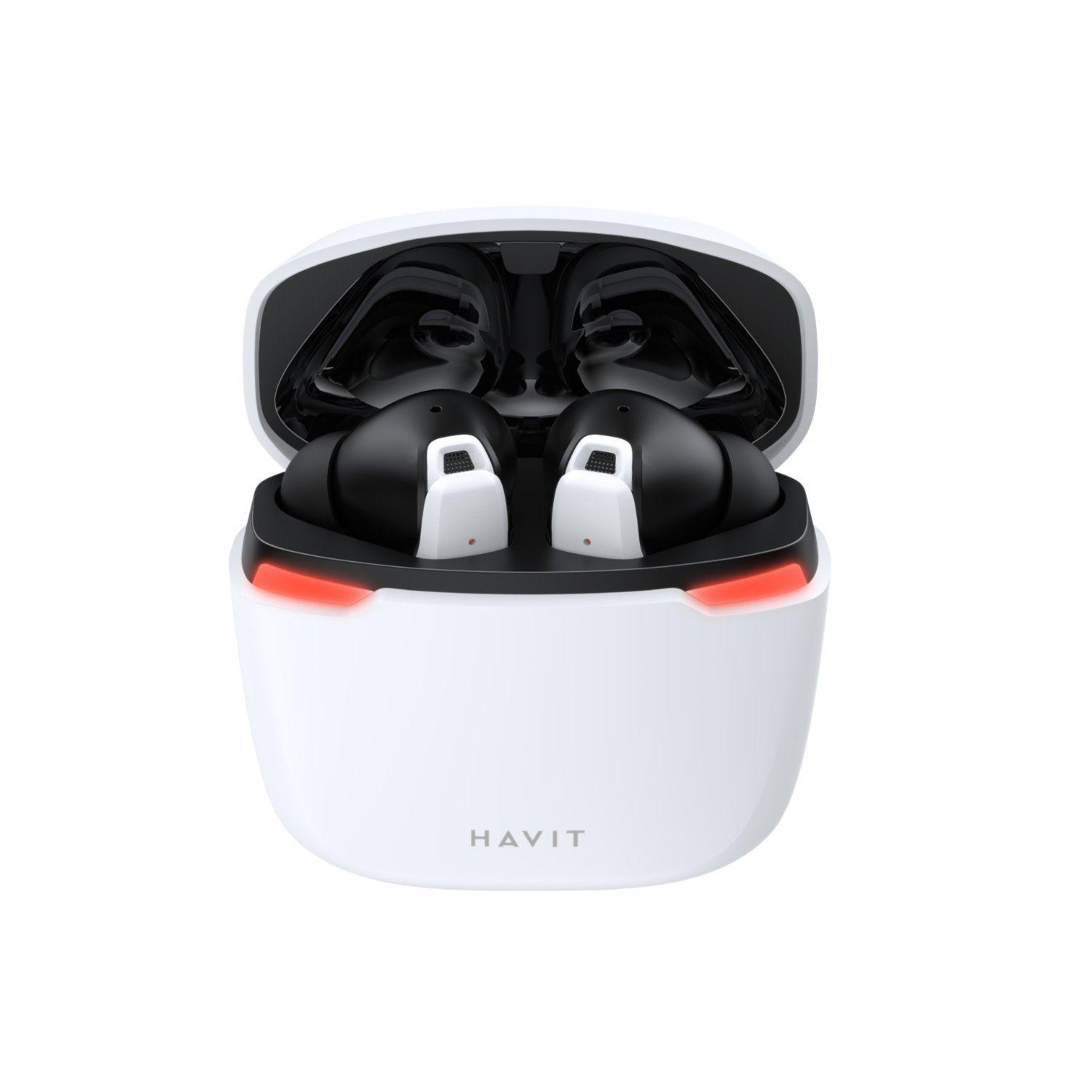 Audífonos Gamer Bluetooth Earbuds Pro White TW929PROW Havit-2