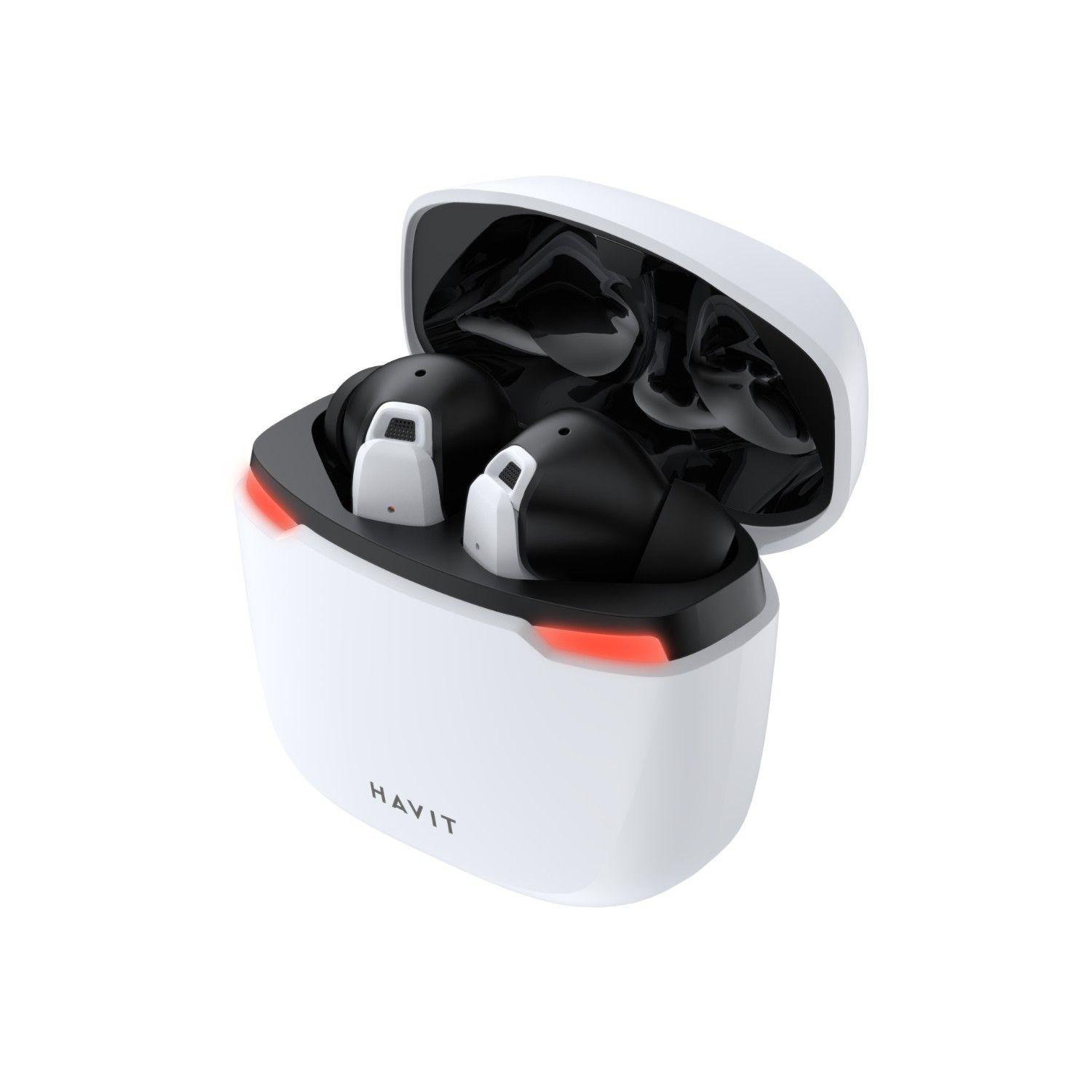 Audífonos Gamer Bluetooth Earbuds Pro White TW929PROW Havit-3