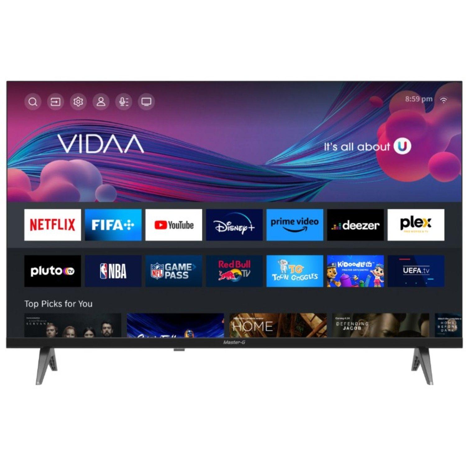 Smart TV LED 32" VIDAAA HD Bluetooth MGVE3220B-1