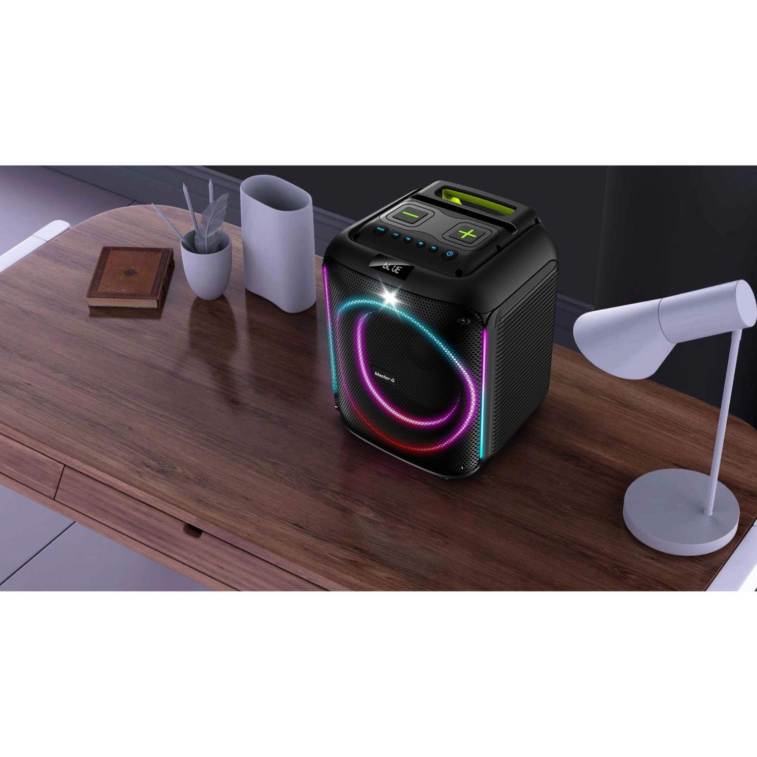 Parlante Bluetooth Modo Karaoke 8” con BT 5.0 MGSCRATCH-2