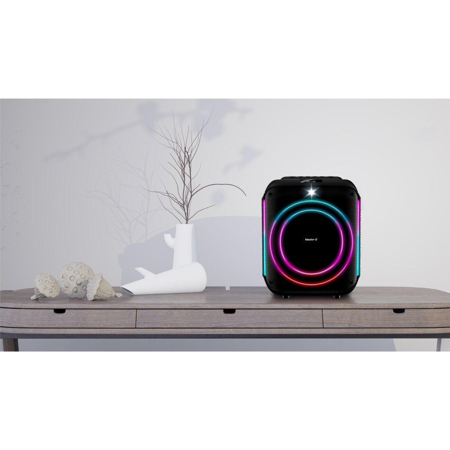 Parlante Bluetooth Modo Karaoke 8” con BT 5.0 MGSCRATCH-3