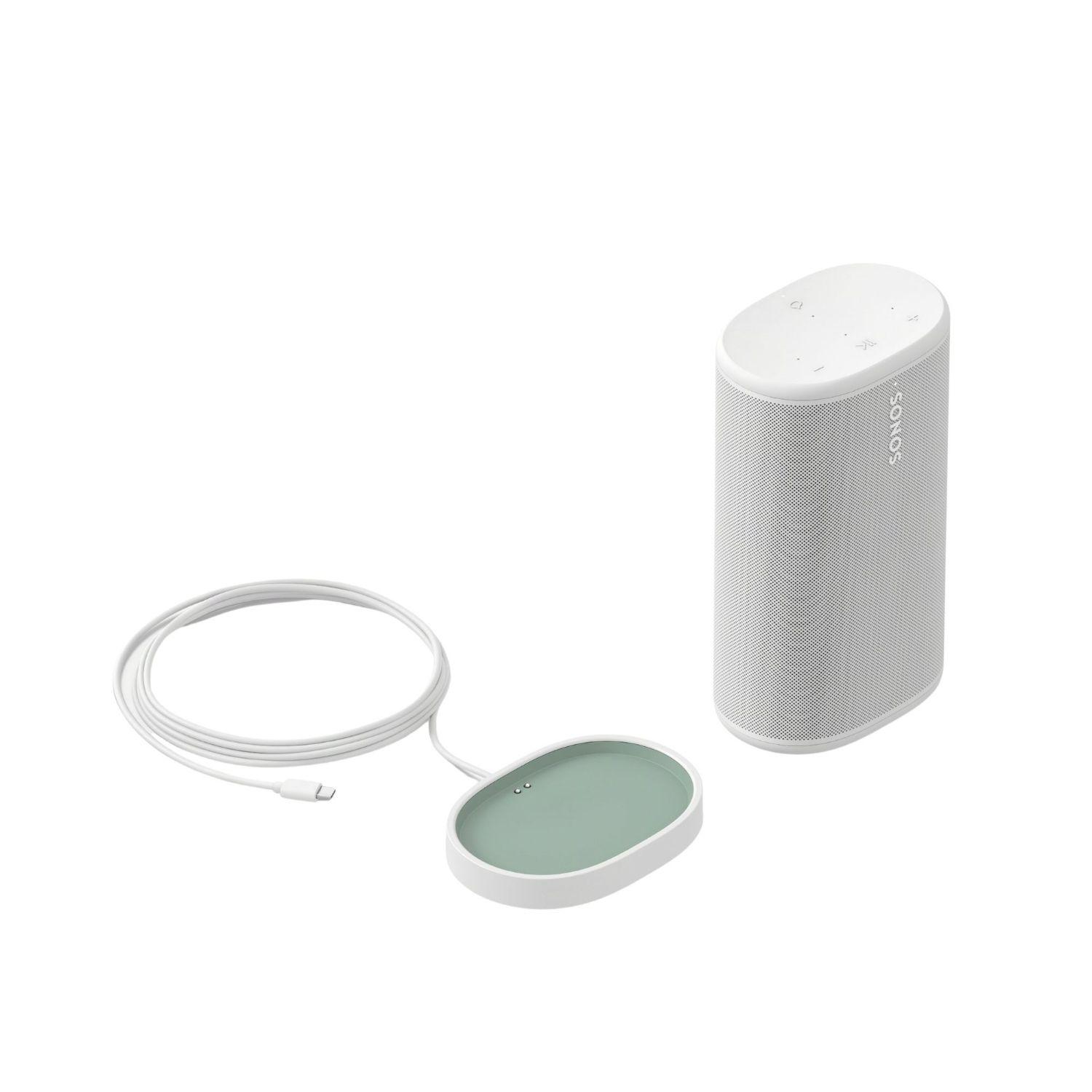 Parlante Bluetooth Wifi Portátil Sonos Play Blanco-6