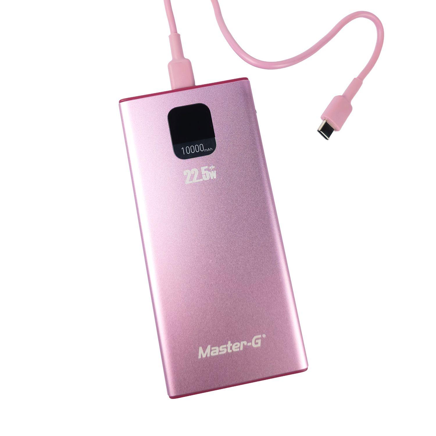 Batería Externa Power Bank 10000 Mah 22.5W UCP10PPD Rosada-9
