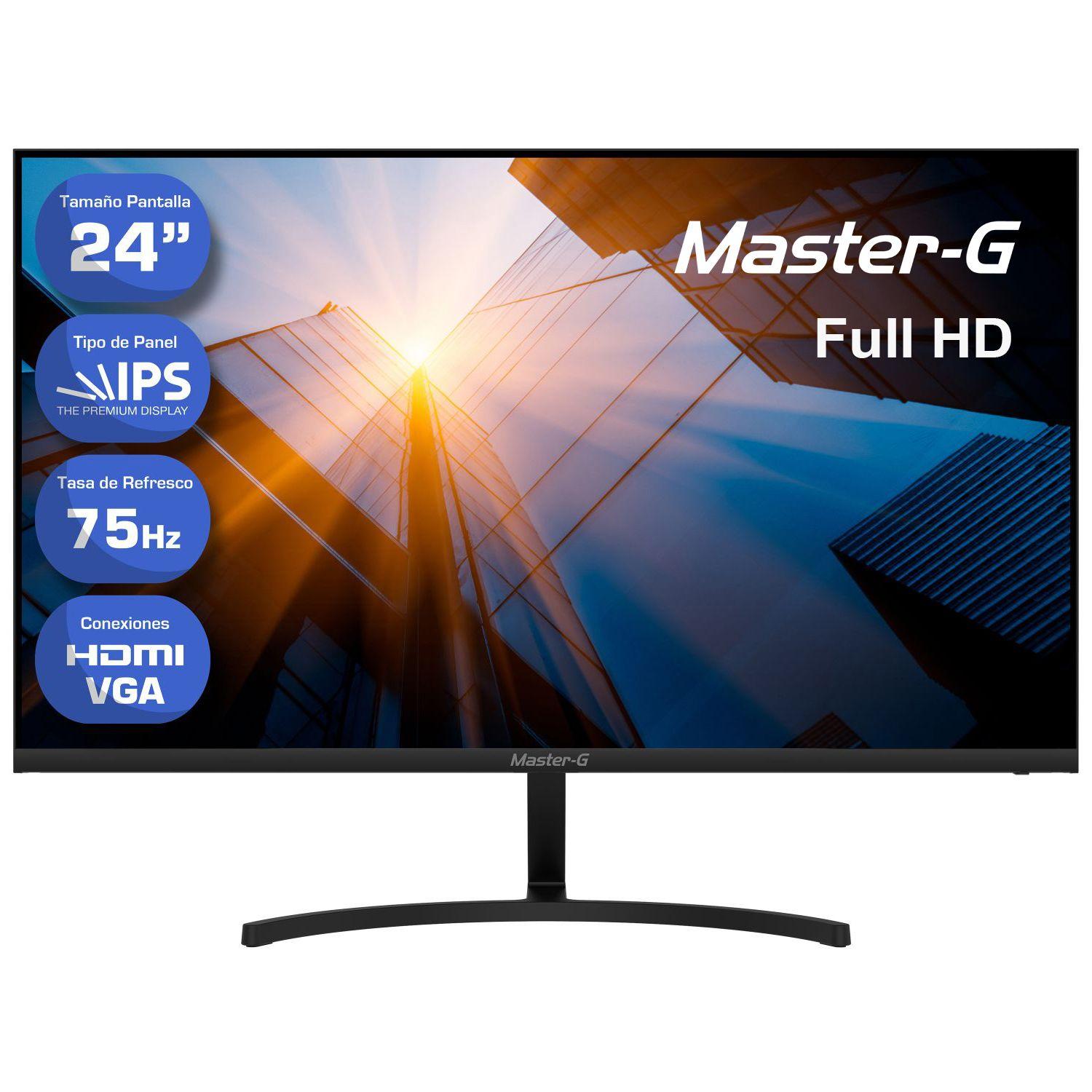 Monitor de PC 24" Full HD IPS 75 Hz MGME2410-0