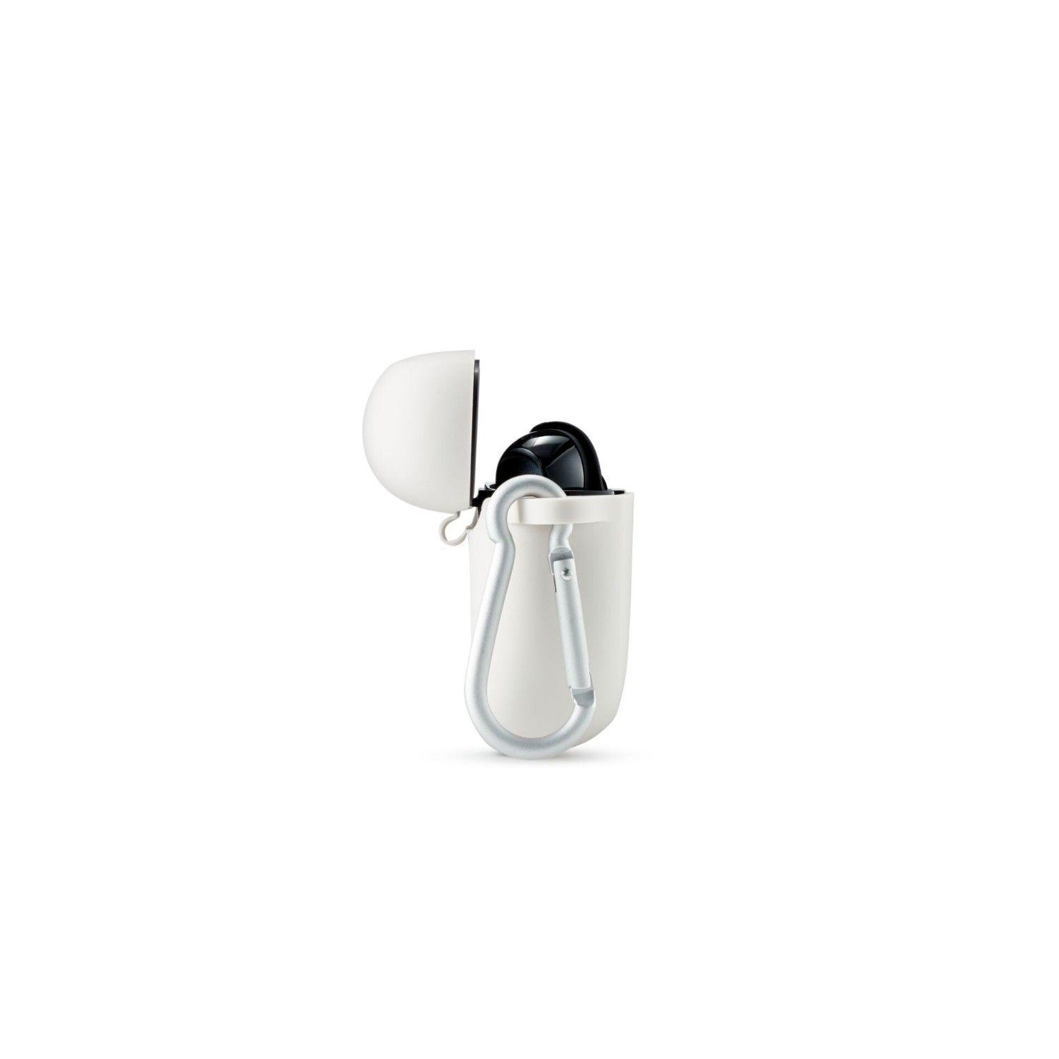 Funda Case Silicona Audífonos Bose Ultra Earbuds Blanco-2