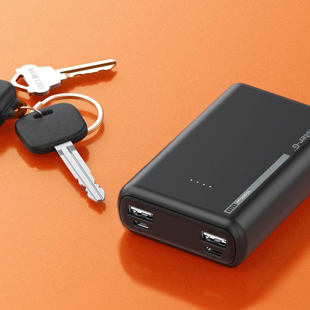 Kit Batería Externa 10000Mah + Cable C.R Lightning Master-G-3