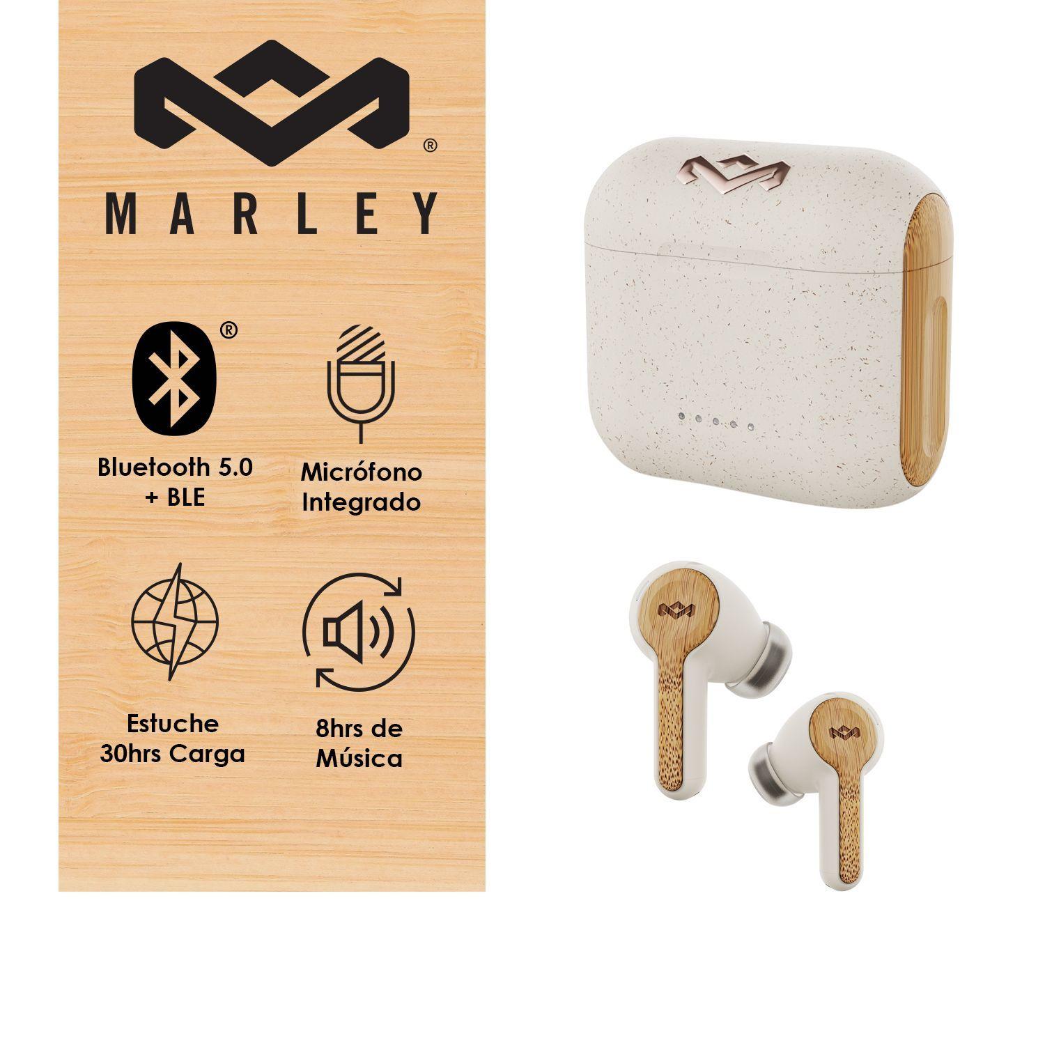 Audífono Rebel Cream Bluetooth House of Marley-4