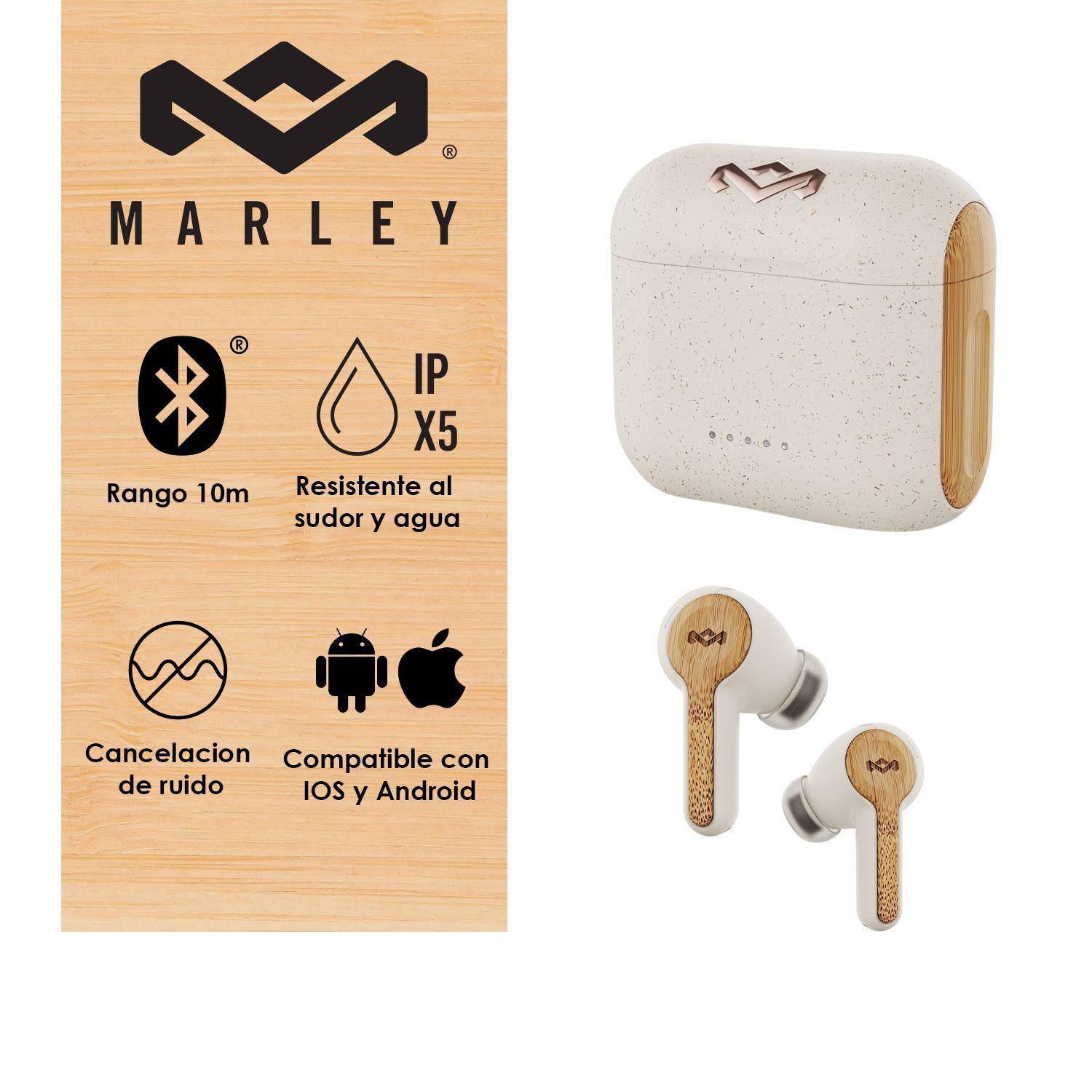 Audífono Rebel Cream Bluetooth House of Marley-5