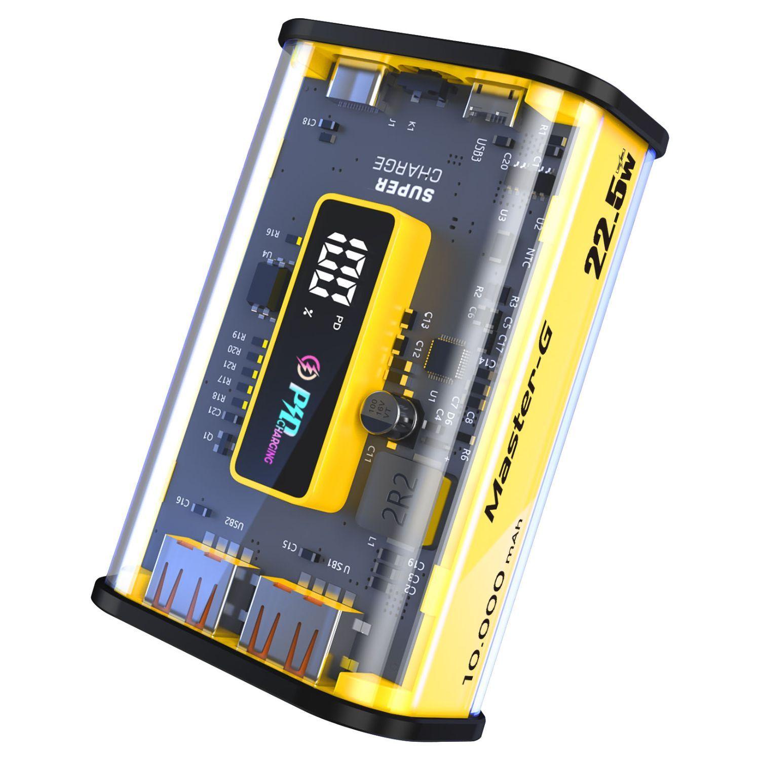 Kit Batería Externa 10000 Mah Carga Rápida  + Cable Usb-C-1