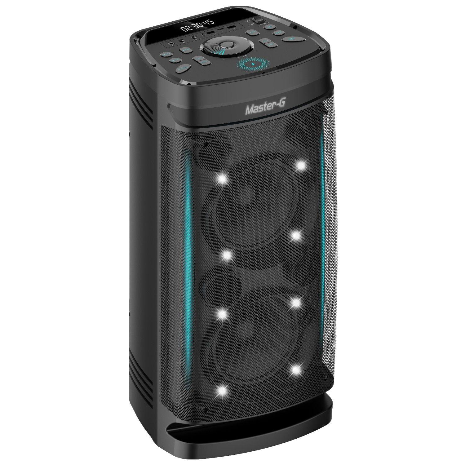 Parlante Bluetooth 8" x2 Karaoke Carga Inalámbrica ELECTROVIBES-2