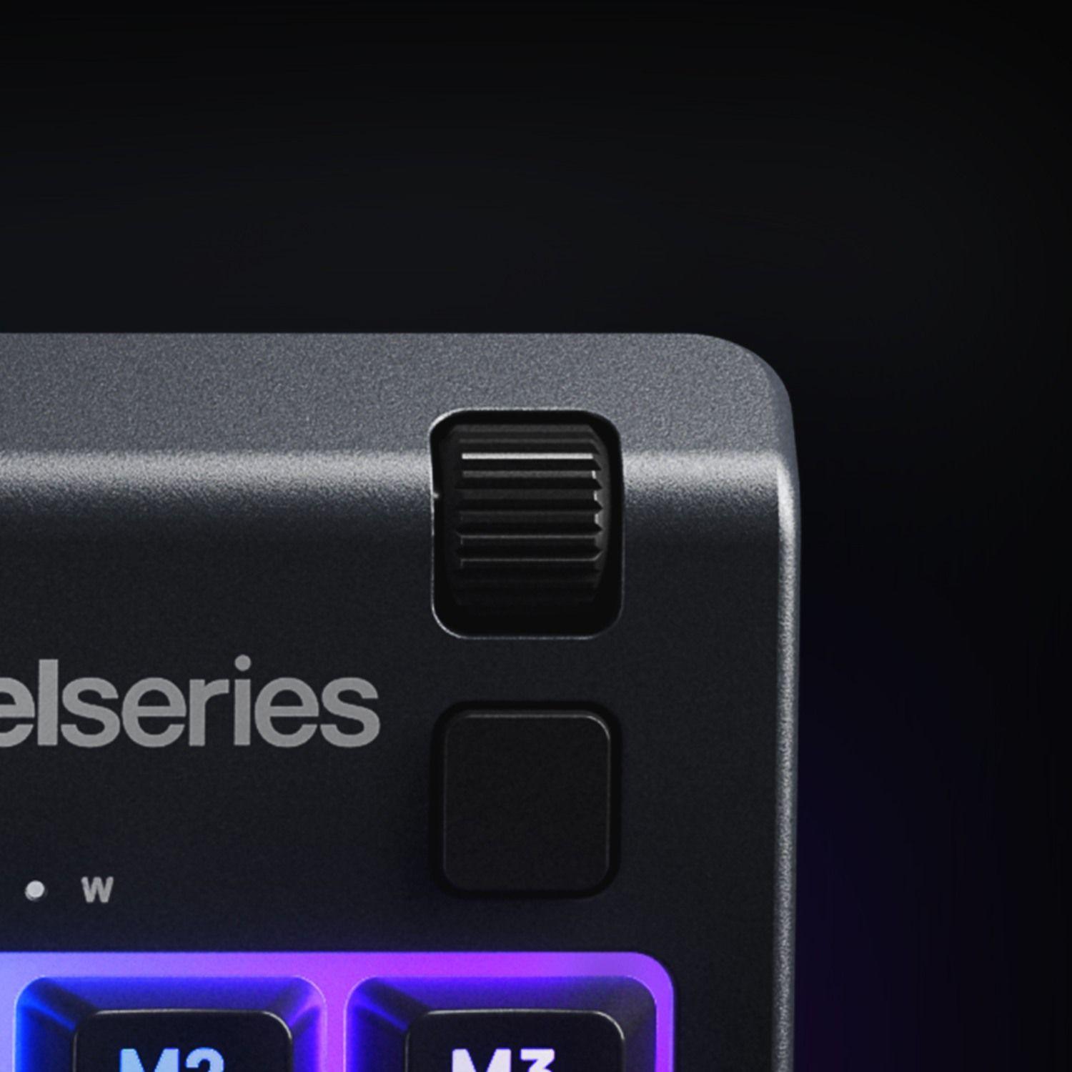 Teclado Gamer SteelSeries Apex 3 TKL RGB Whisper-Quiet Negro-3