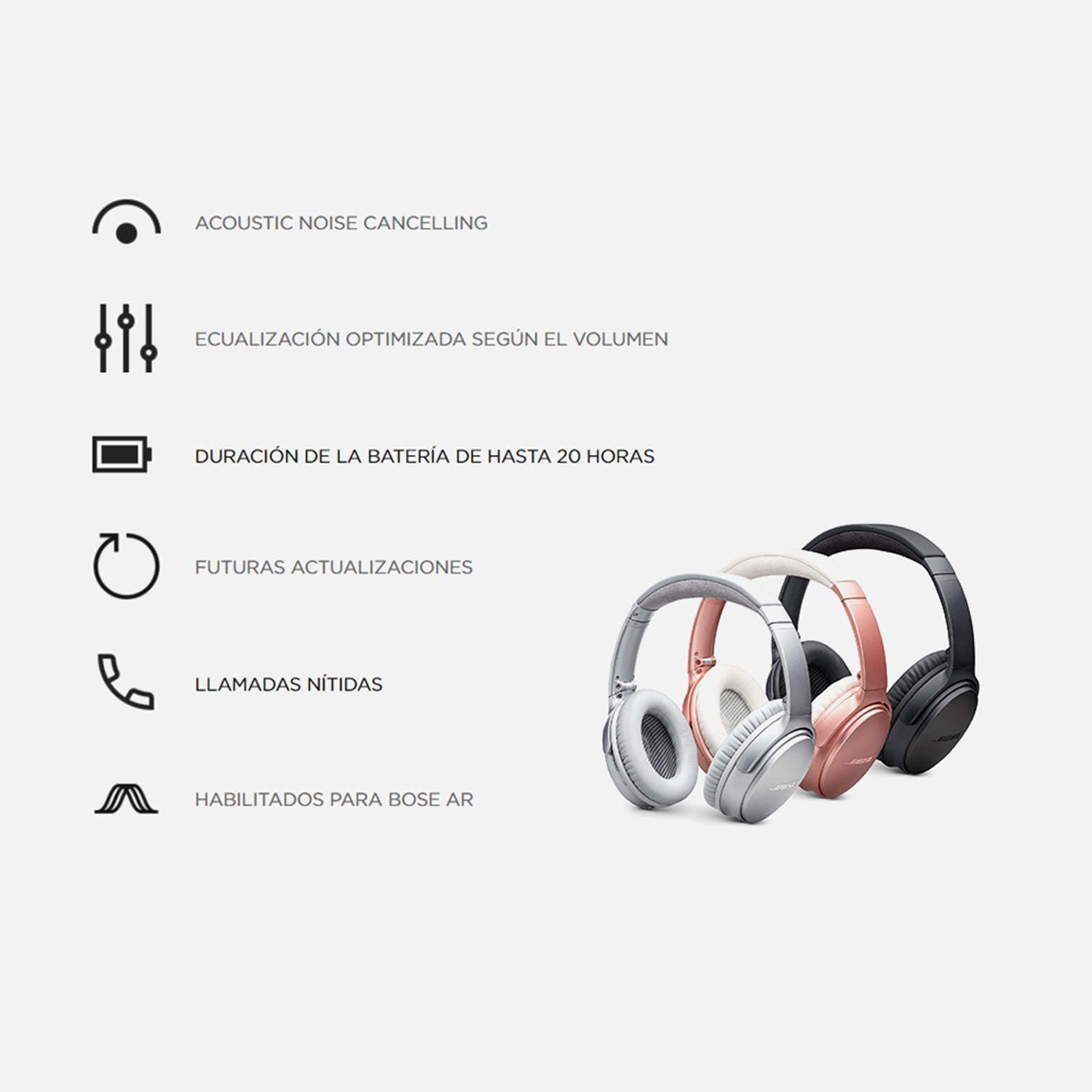 Audífonos Inalámbricos Bluetooth Bose Quietcomfort 35 Ii-5