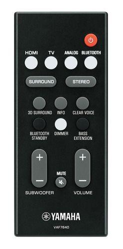 Barra De Sonido Soundbar Bluetooth Yamaha Yas-108-3