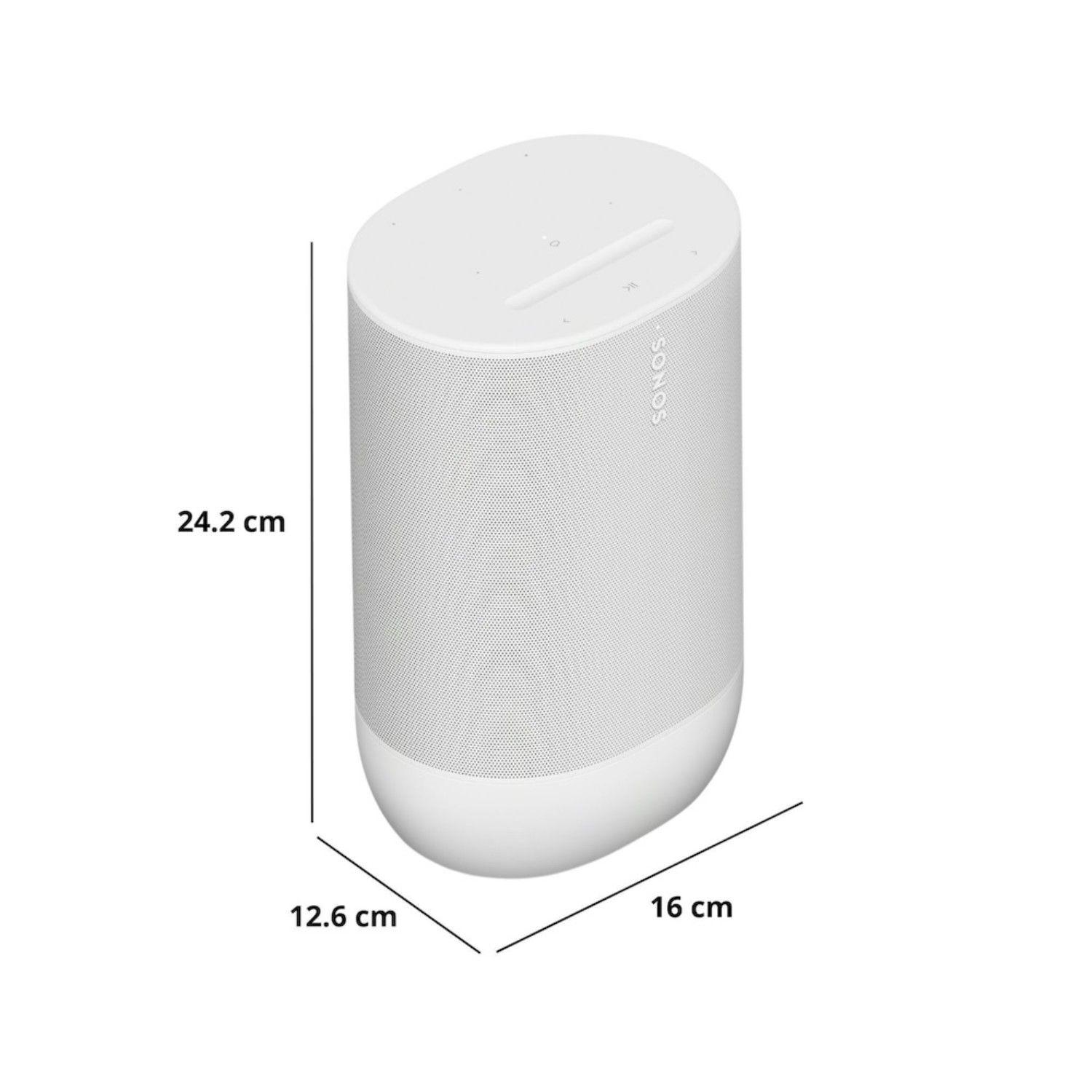 Parlante Bluetooth Sonos Move 2 Wireless Wifi Blanco-5