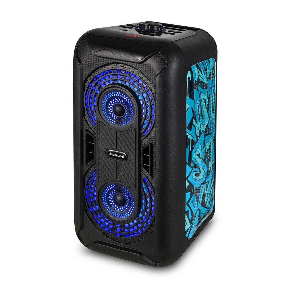 Parlante Karaoke Bluetooth Explorer Master G + Micrófono-0