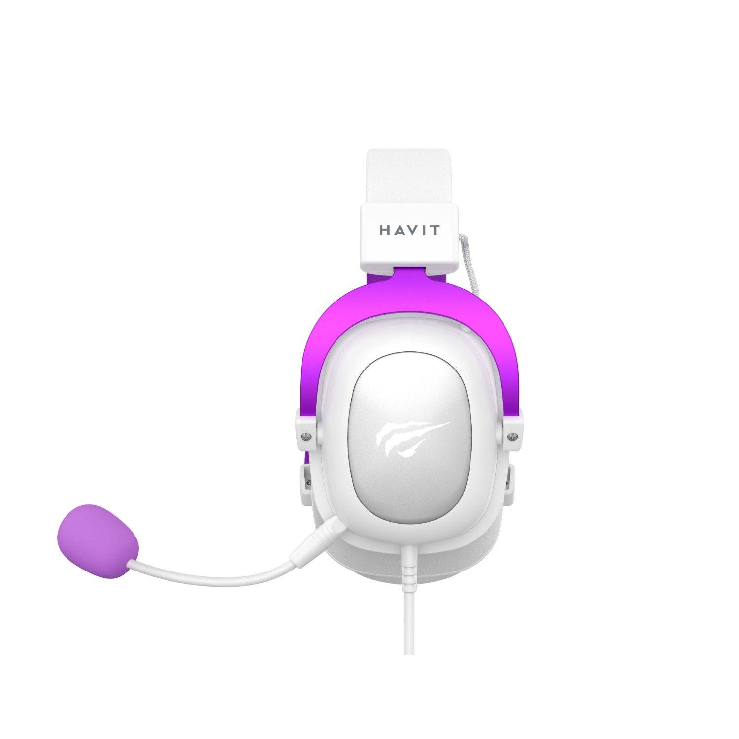 Audífonos Gaming Headphones Micrófono 53mm H2002dPU Havit-2