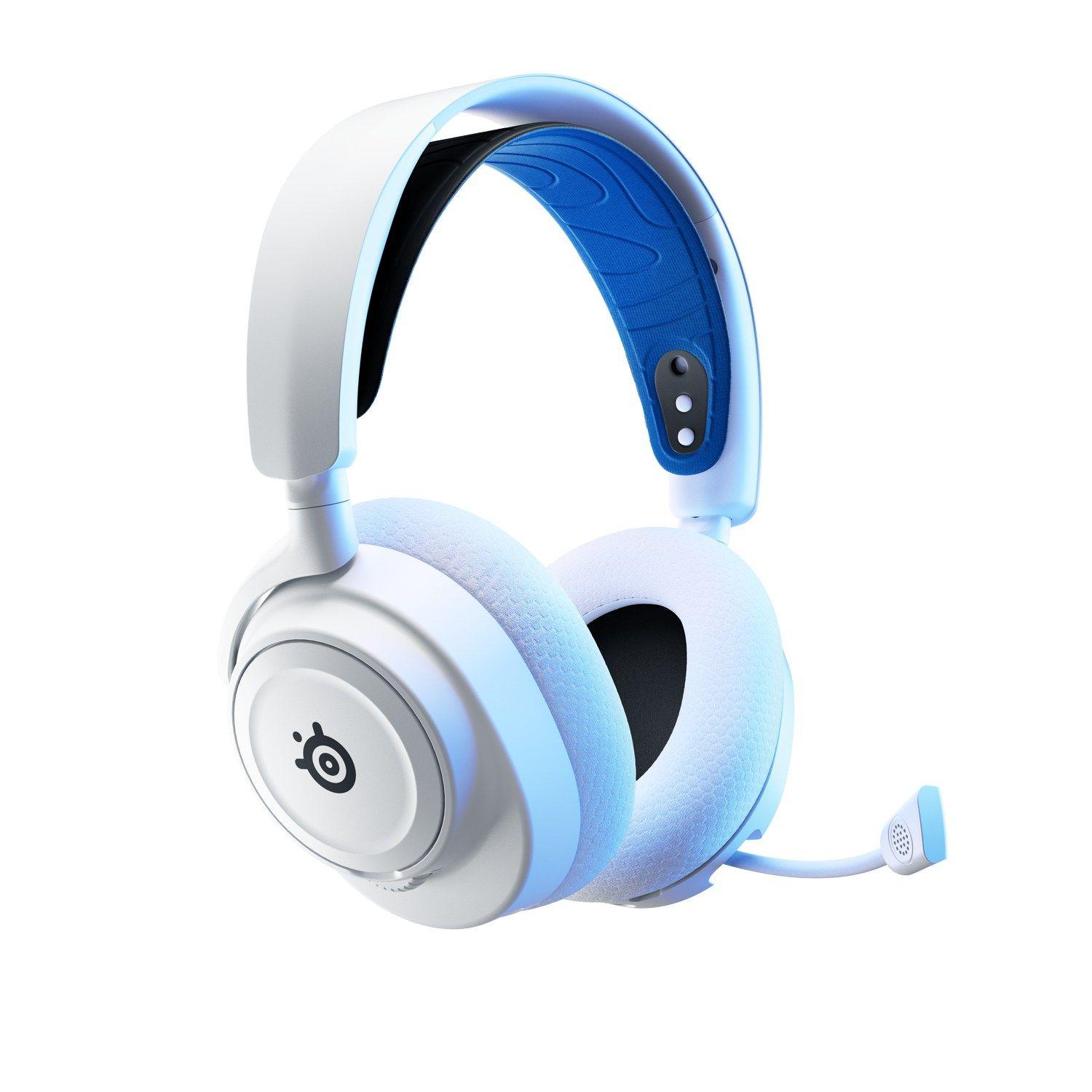 Audífonos Gamer SteelSeries Nova 7 PS Inalámbrico Blancos-7