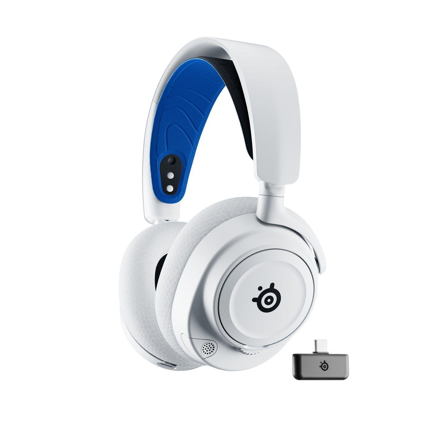 Audífonos Gamer SteelSeries Nova 7 PS Inalámbrico Blancos-8