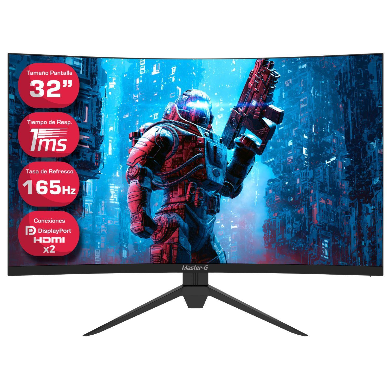 Monitor Gamer Curvo Led  32" Full HD 165Hz 1Ms-0