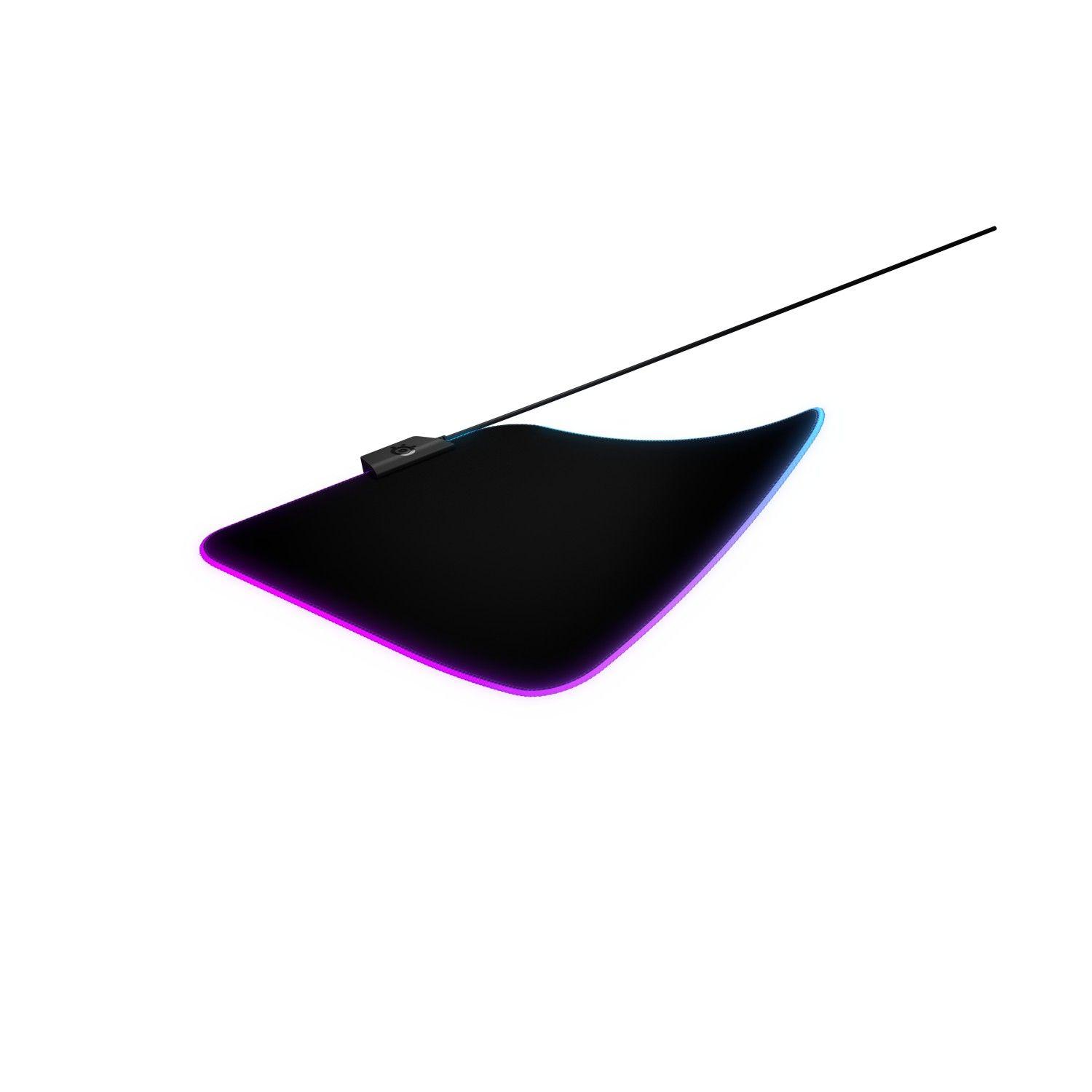 Mousepad Gamer SteelSeries QcK Prism M RGB Negro-4