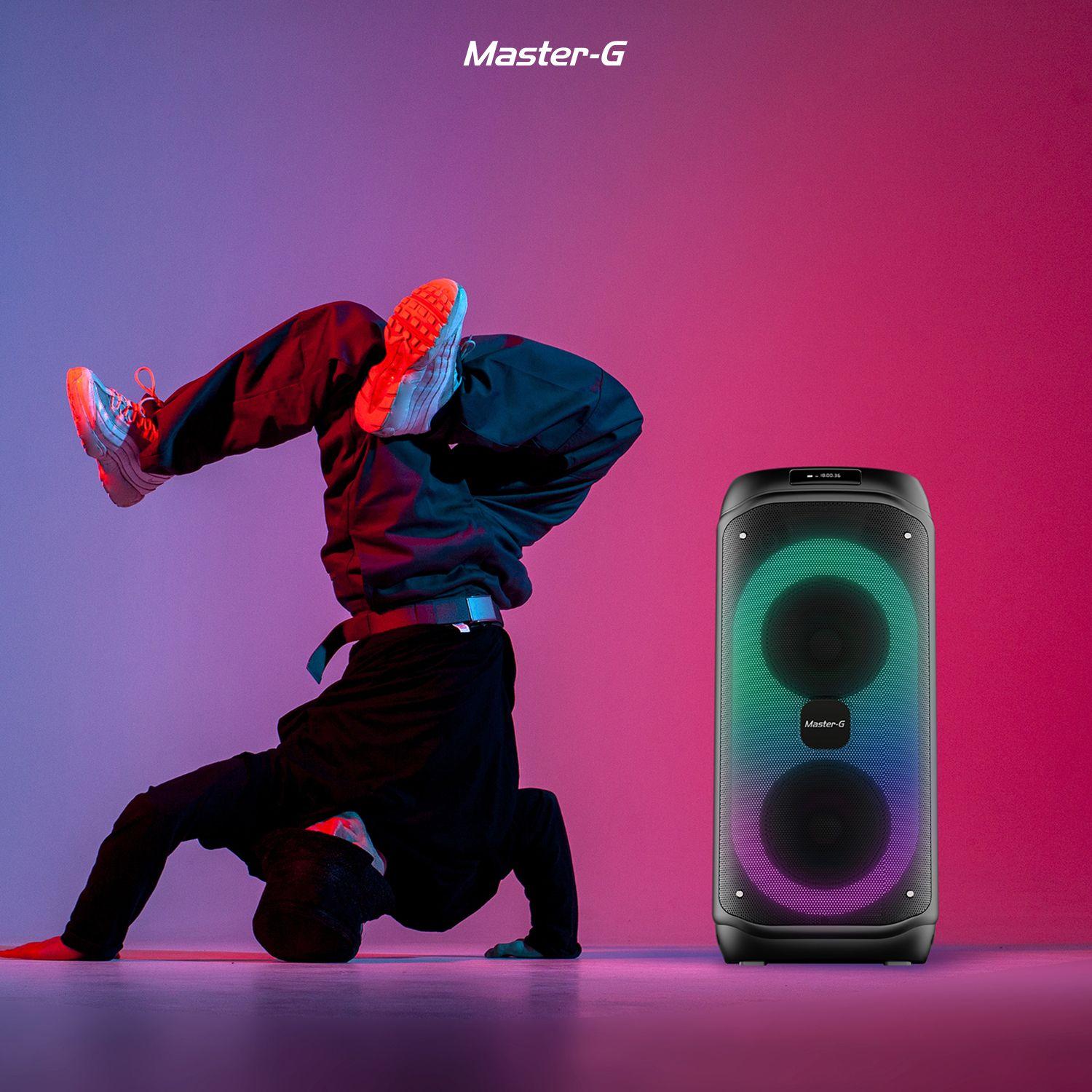 Parlante Karaoke Bluetooth RAPTOR 8x2 con micrófono-1
