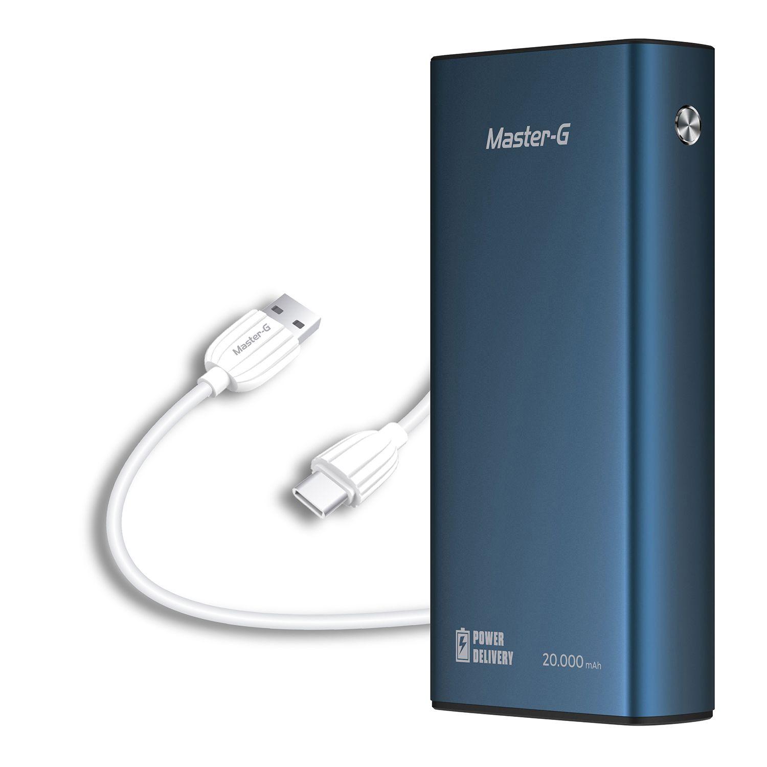 Kit Batería Externa 20.000 PD + Cable De Carga Rápida Usb-C-1