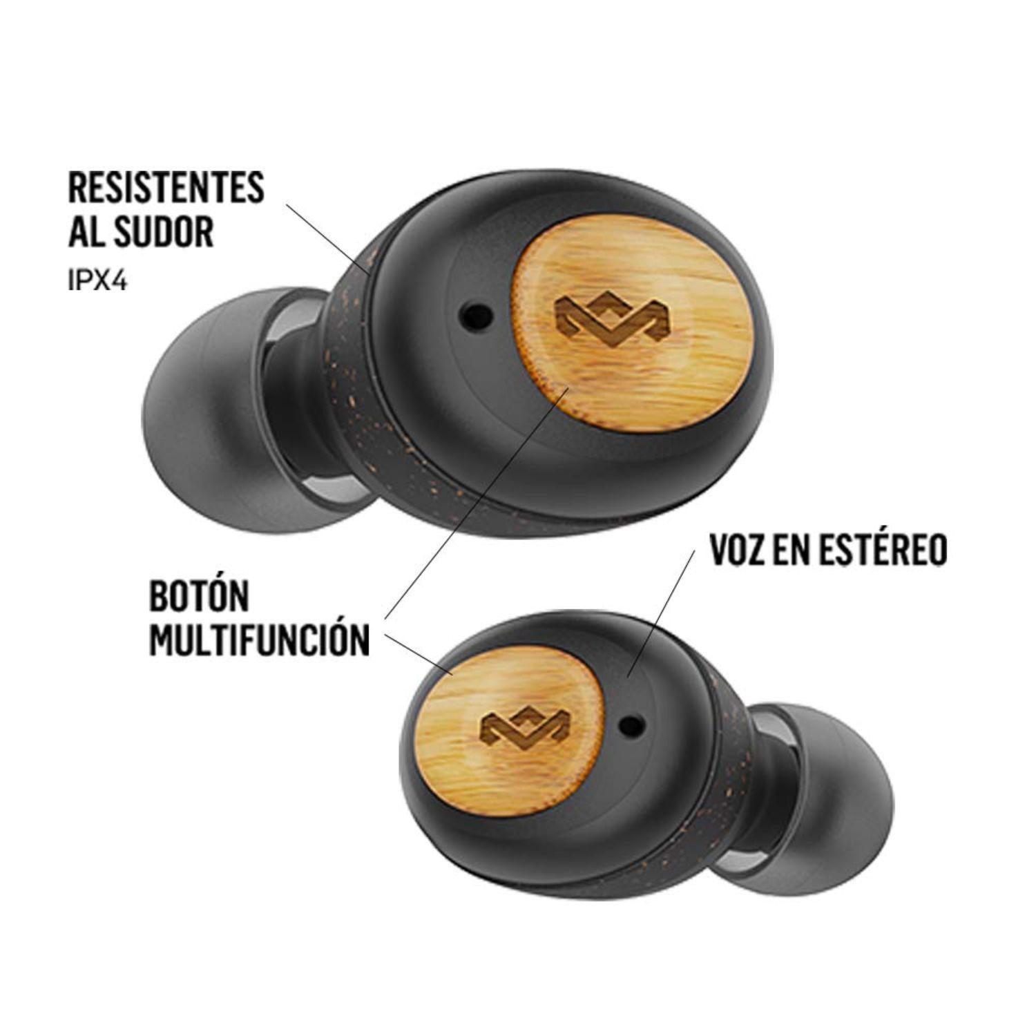 Audífonos Bluetooth True Wireless Champion Black Marley-3