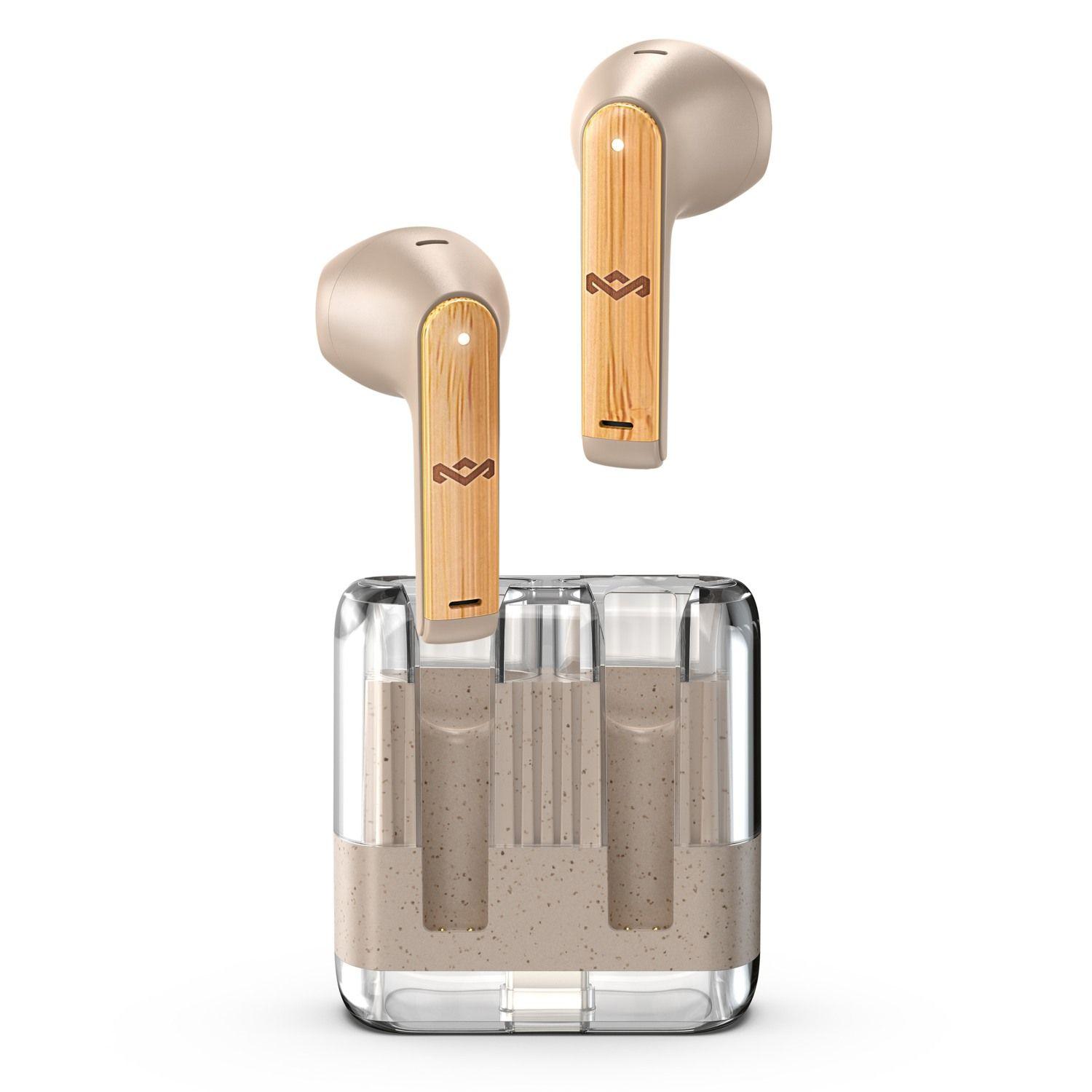 Audífonos Bluetooth Zion True Wireless Cream Marley-1
