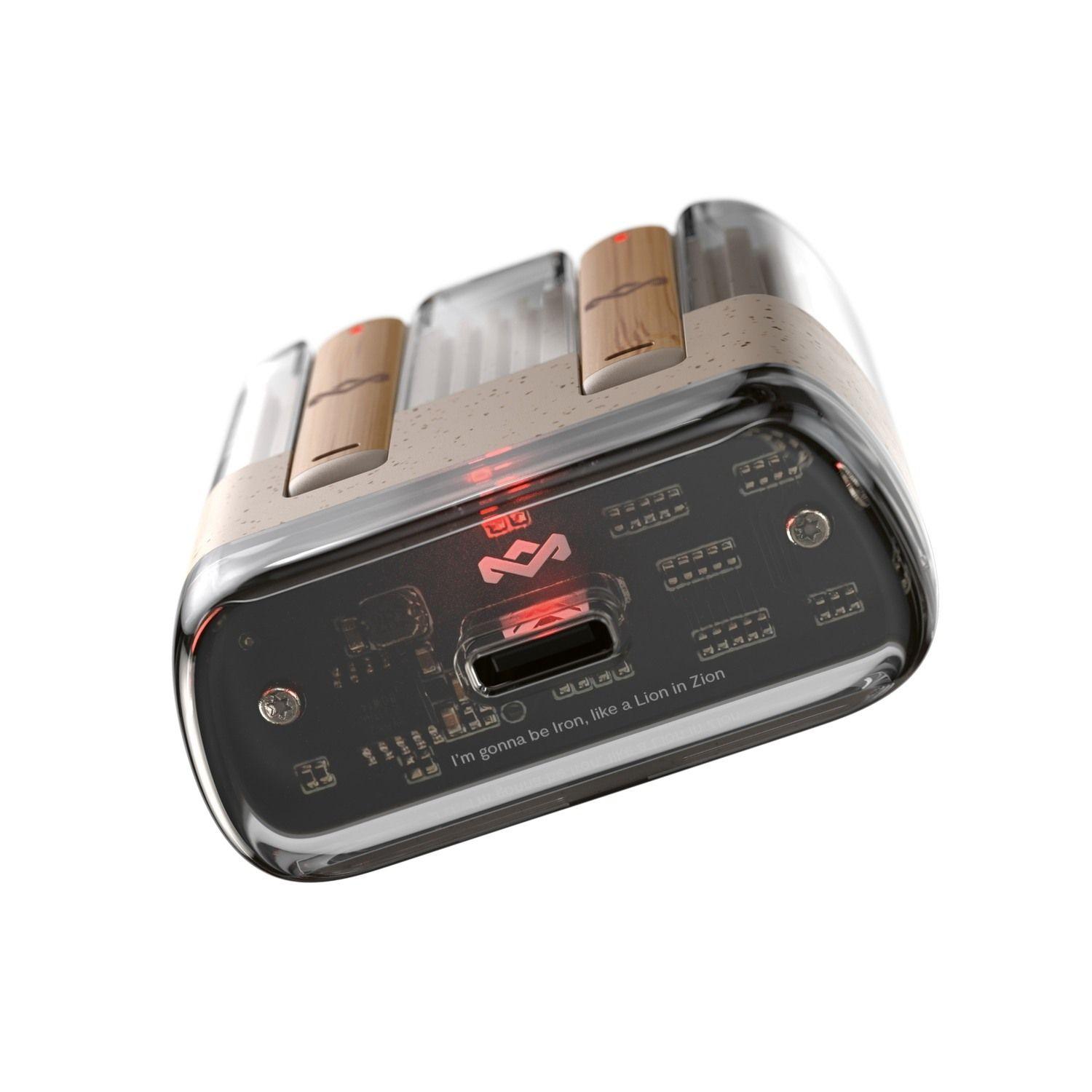 Audífonos Bluetooth Zion True Wireless Cream Marley-8