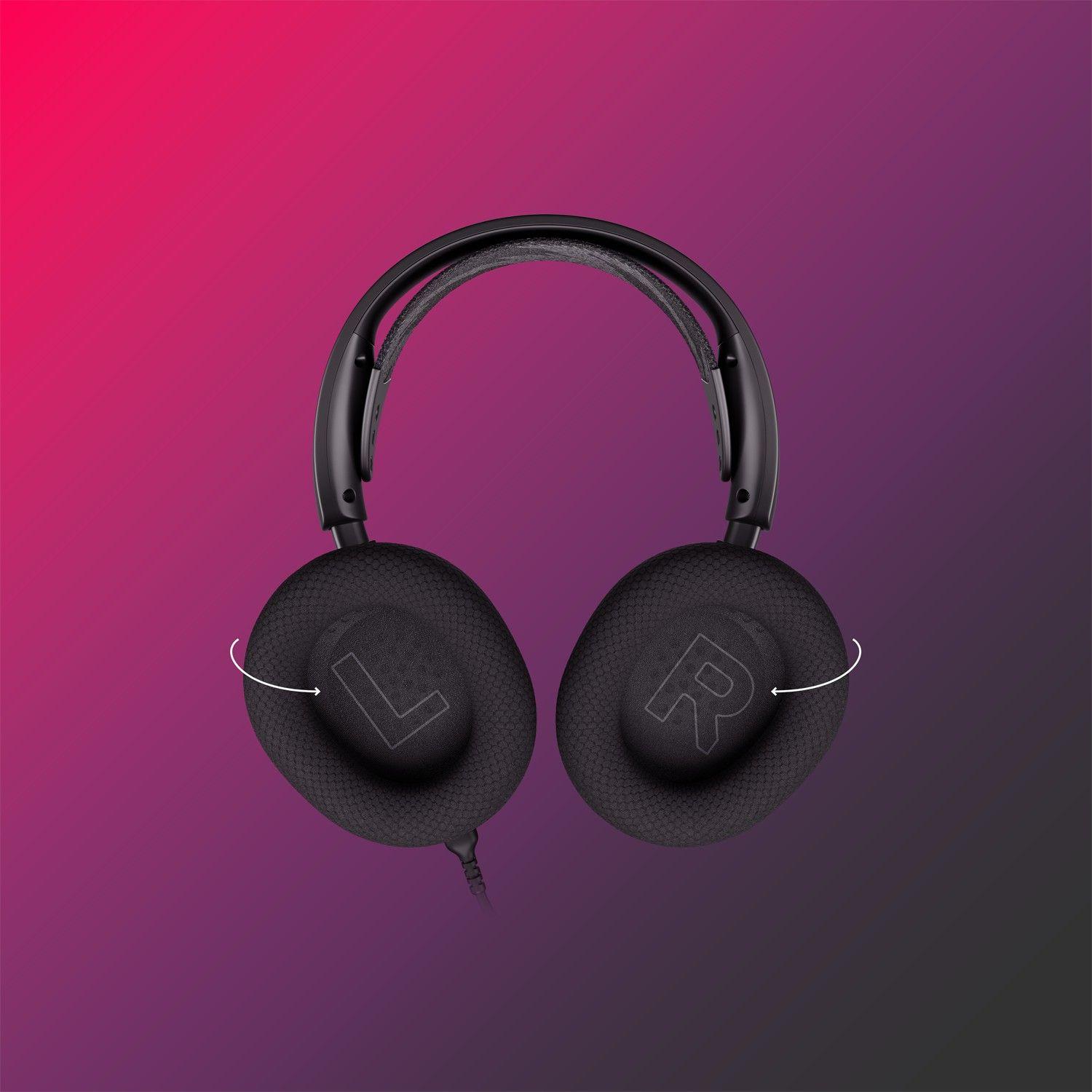 Audífonos Gamer SteelSeries Arctis Nova 3 RGB ANC Negro-5