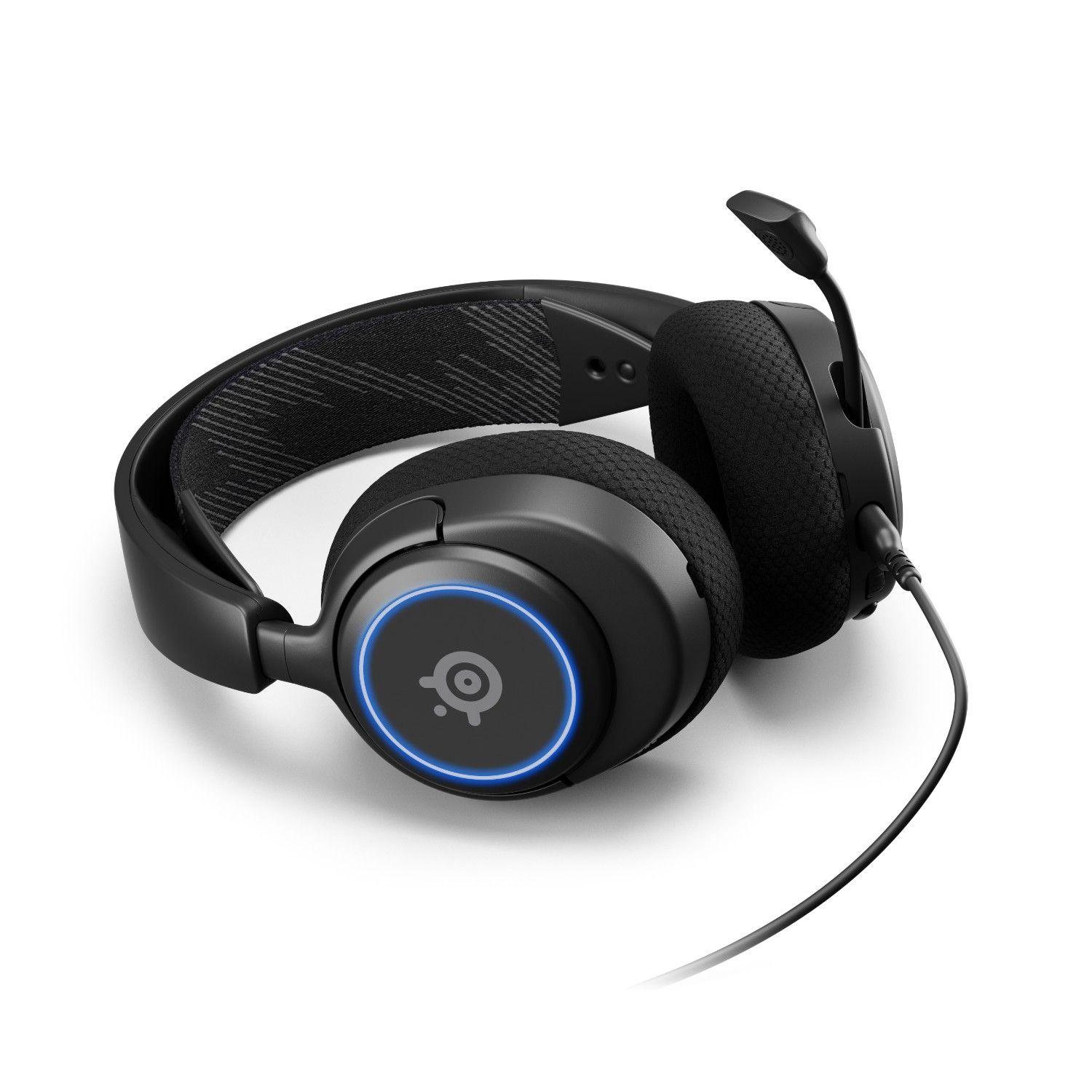 Audífonos Gamer SteelSeries Arctis Nova 3 RGB ANC Negro-6