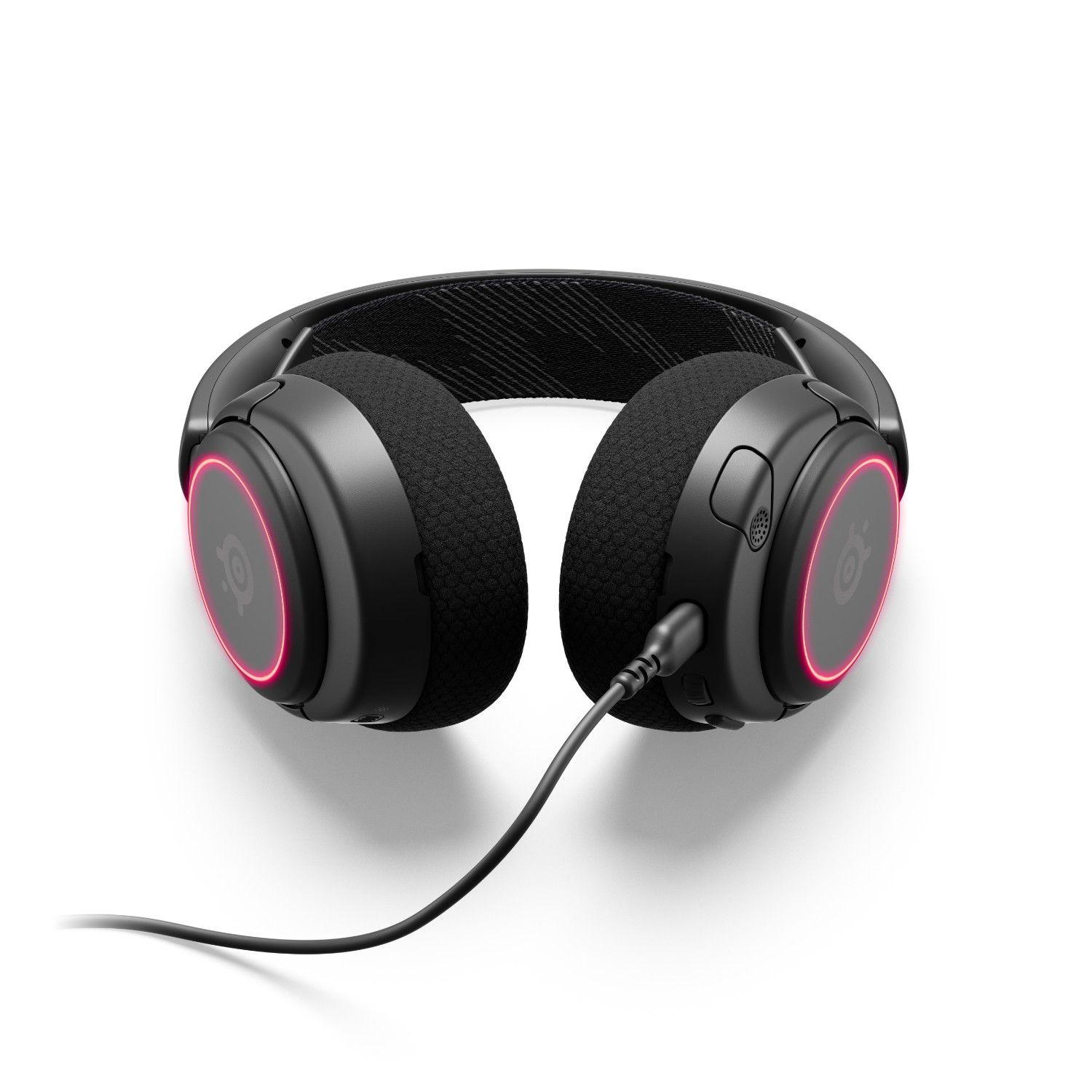 Audífonos Gamer SteelSeries Arctis Nova 3 RGB ANC Negro-7