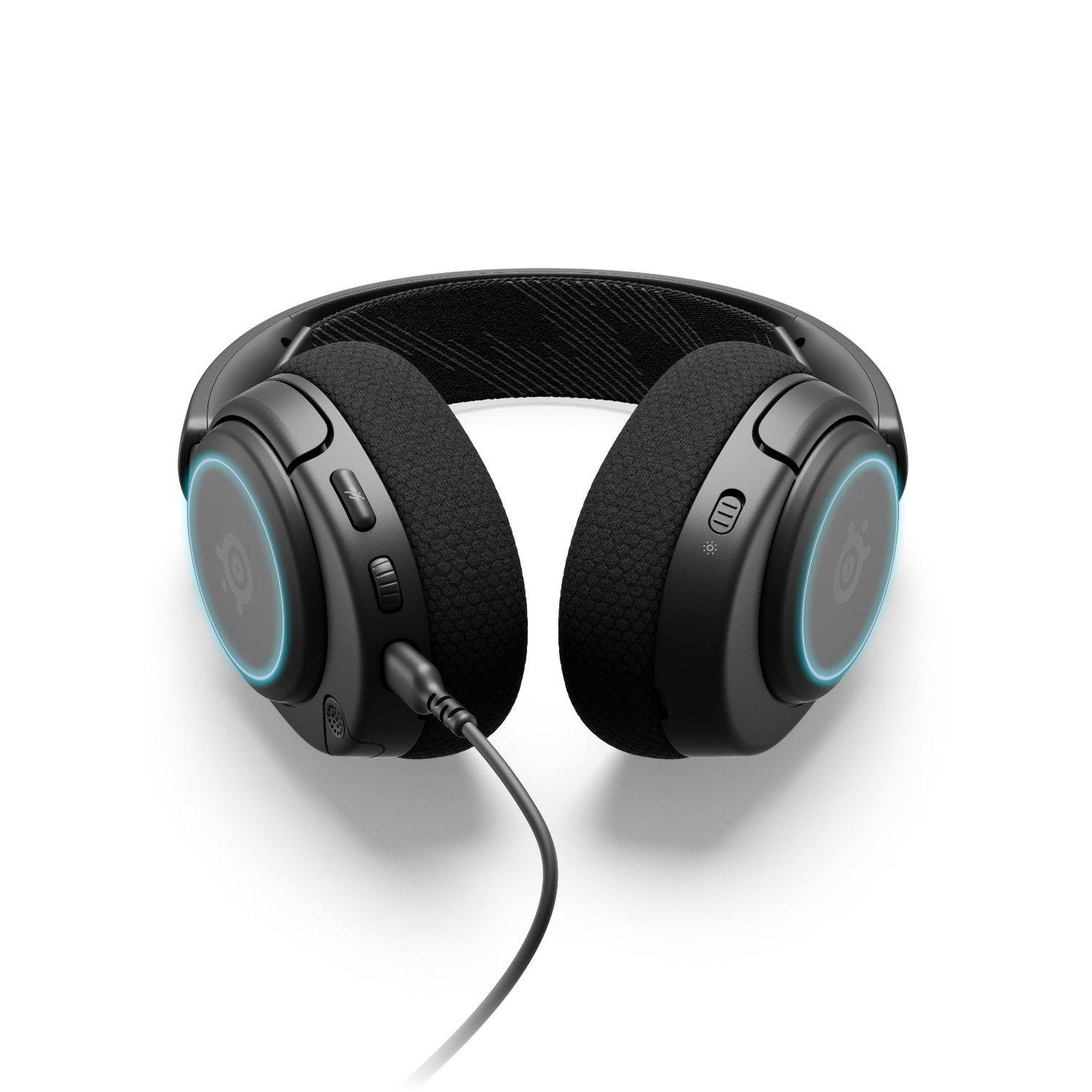 Audífonos Gamer SteelSeries Arctis Nova 3 RGB ANC Negro-8
