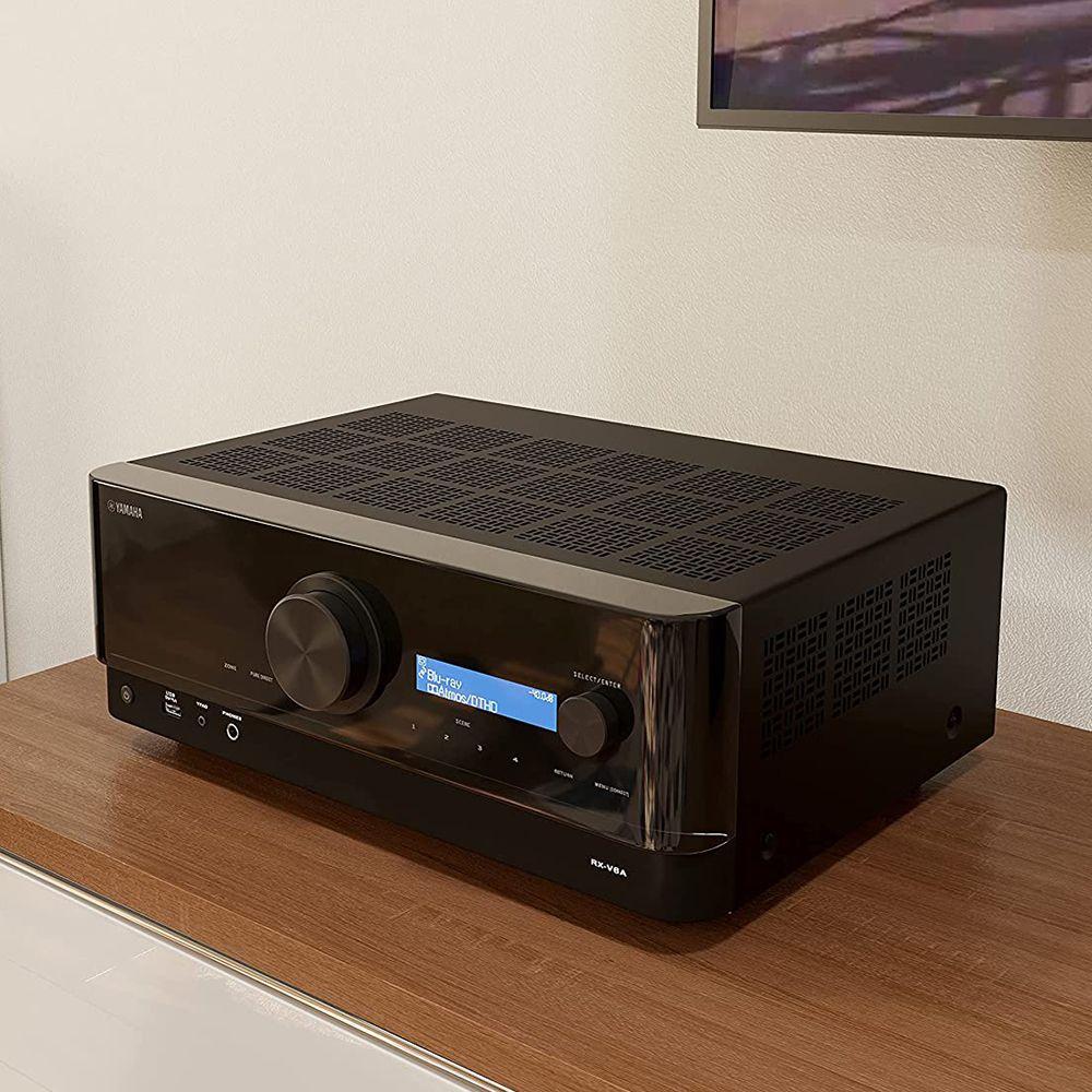 Receiver AV 7.2 WiFi HDMI 8K Musicast Yamaha RXV6A-4