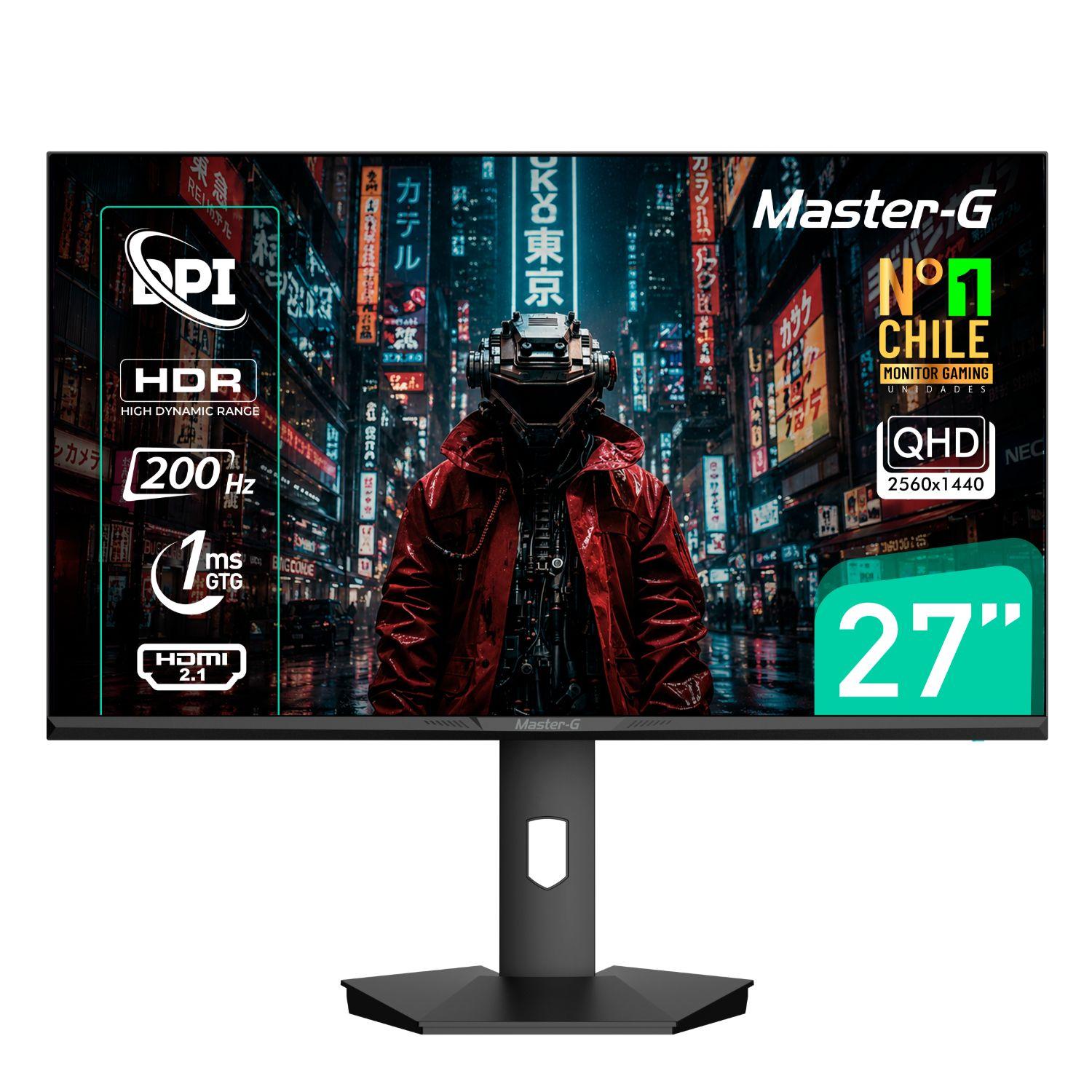 Monitor Gamer 27" QHD IPS Pivote 90 200Hz 1Ms MGMG2750Q-0