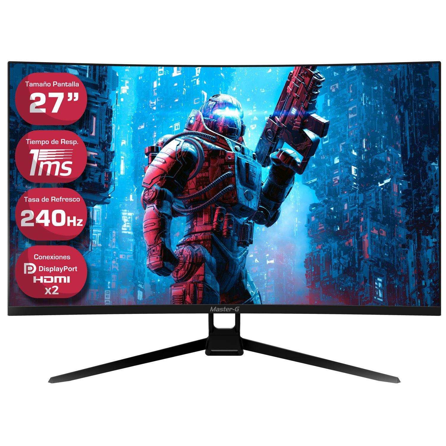 Monitor Gamer Curvo Led  27" Full HD 240Hz 1Ms-0