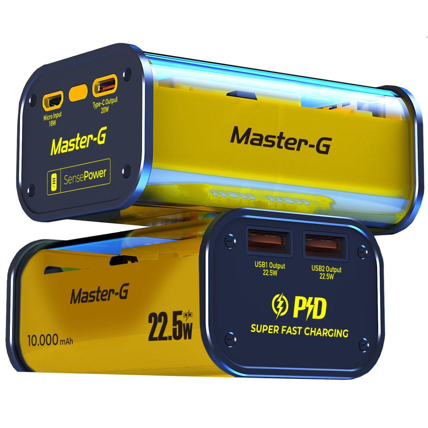 Power Bank 10000 Mah + Flexpro Master-G-4