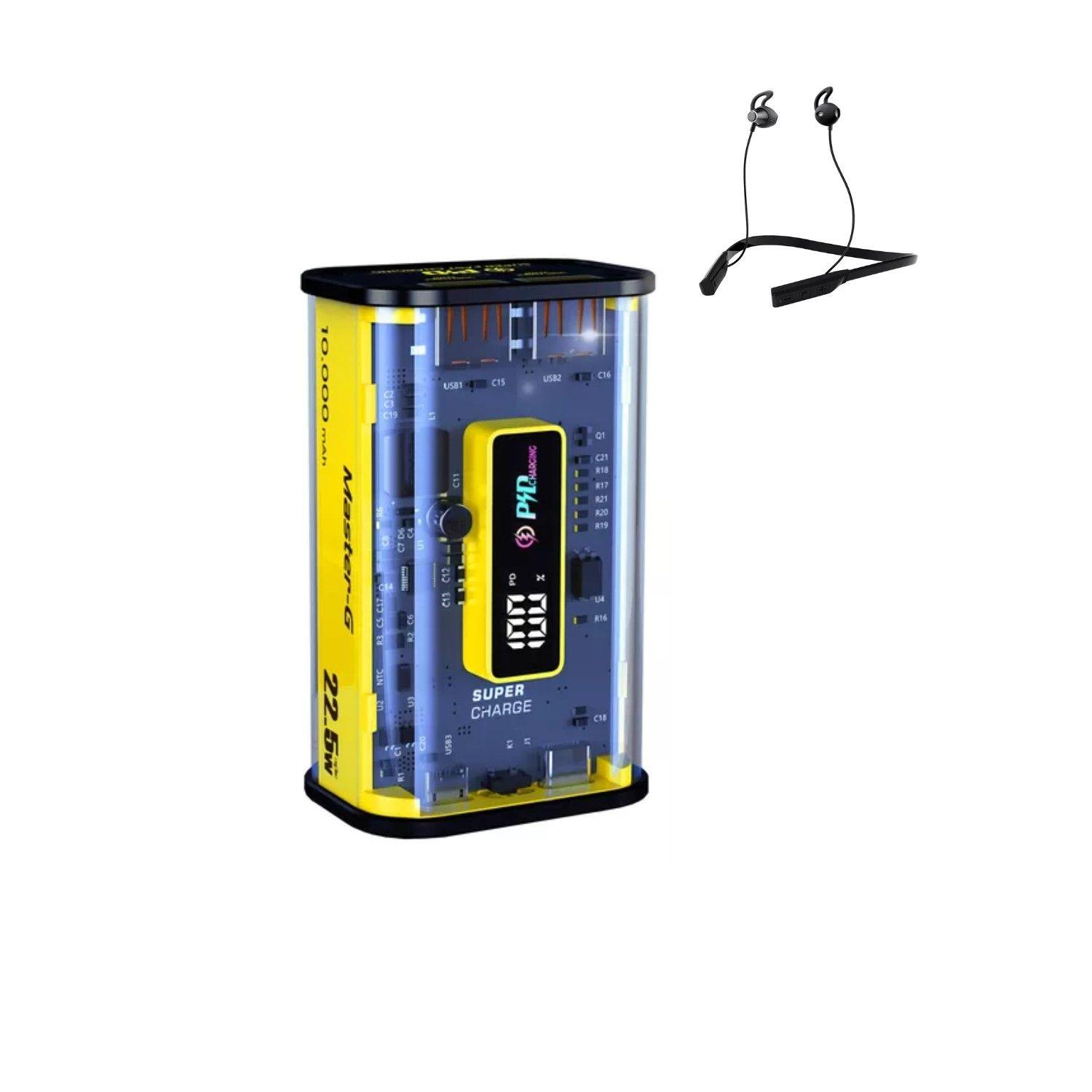 Power Bank 10000 Mah + Flexpro Master-G-0