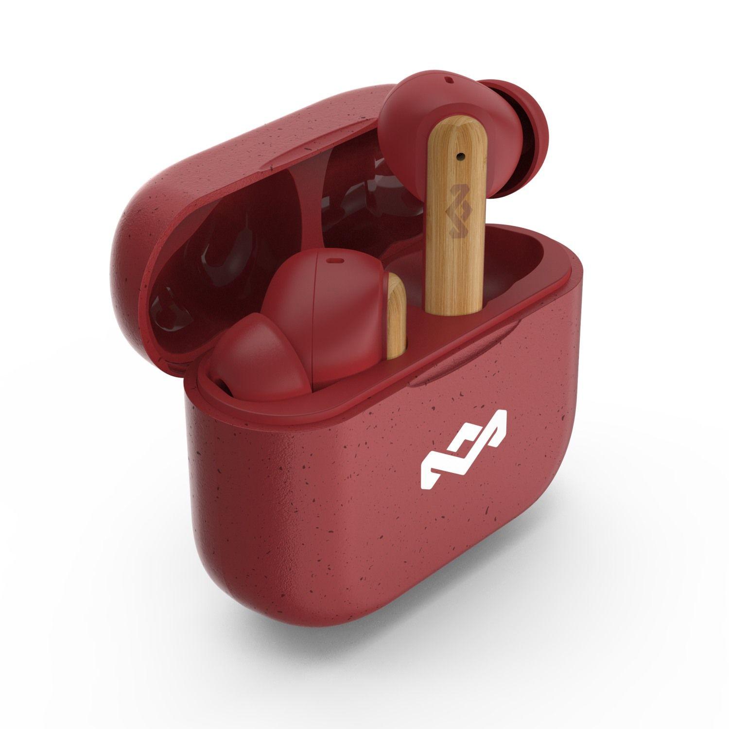 Audífonos Bluetooth True Wireless Little Bird Red Marley-2