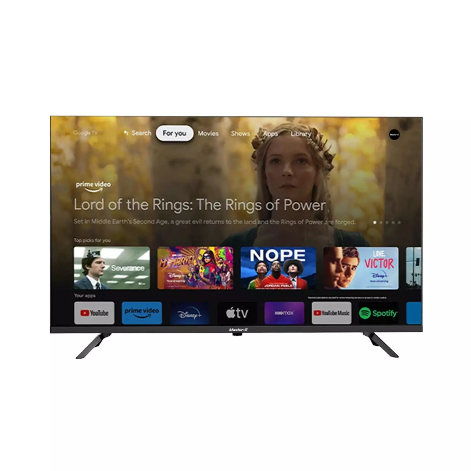 Smart TV Led 40" Google TV Full HD Bluetooth MGG40FFK5-1
