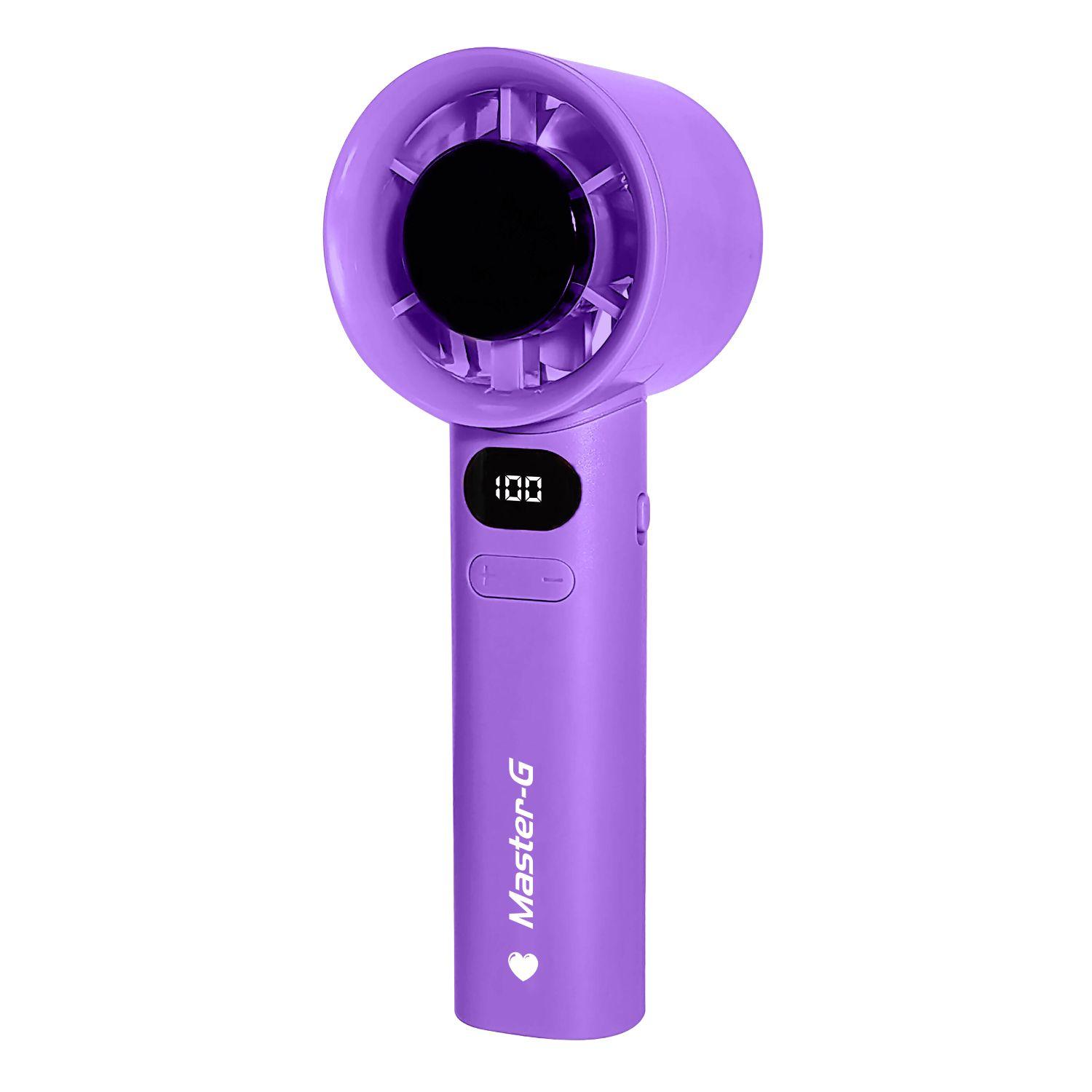 Mini Ventilador de Mano USB Portátil MGFAN01 Morado Master-G-0