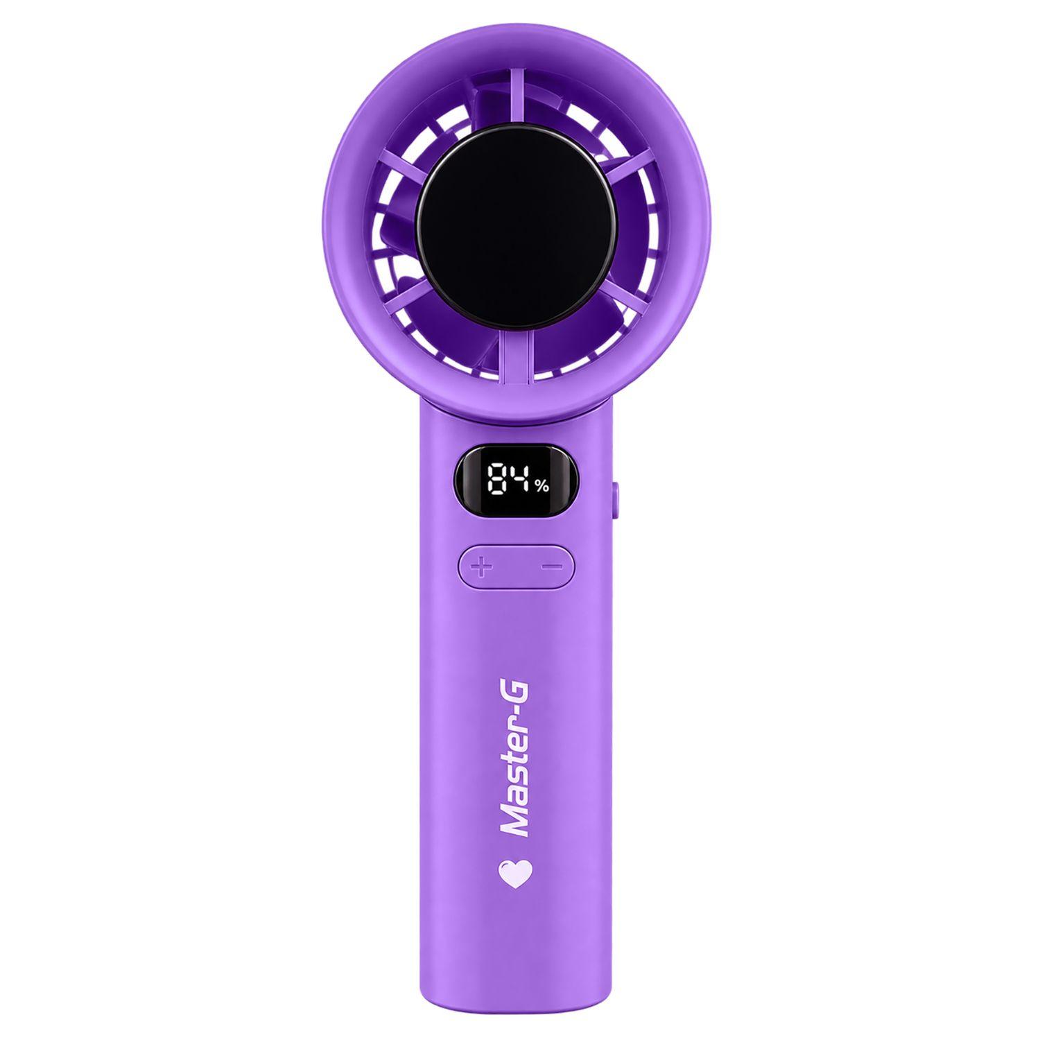 Mini Ventilador de Mano USB Portátil MGFAN01 Morado Master-G-1